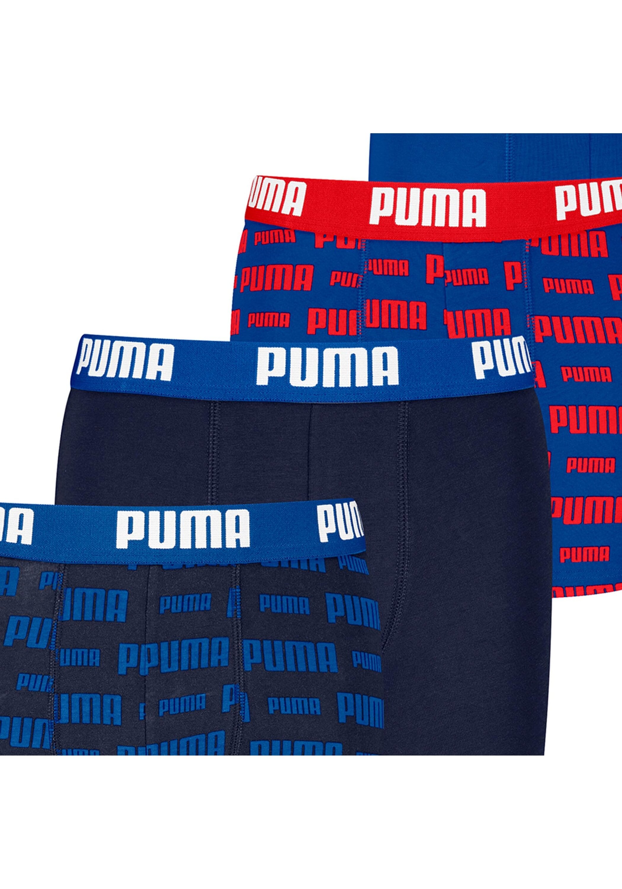 PUMA Boxershorts »Boxershort Everyday Logo Print Boxers ECOM 6P 6er Pack«