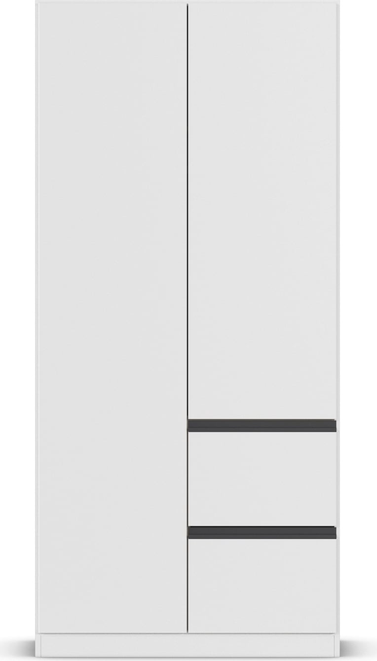 rauch Drehtürenschrank »Kleiderschrank Schrank Garderobe Wäscheschrank COSTA«, Breite 91 cm grifflose Front mit Push-to-Open Funktion MADE IN GERMANY