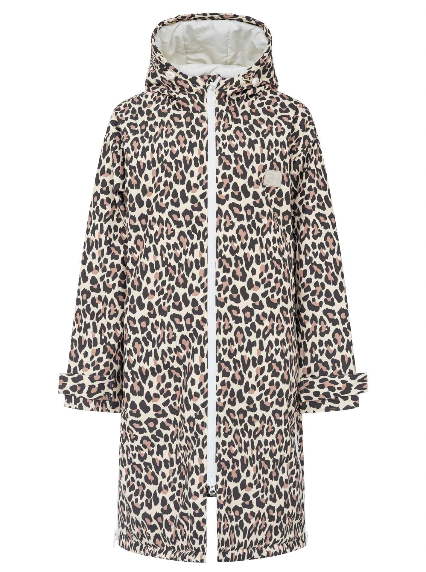 Zwillingsherz Kurzmantel ""Oversize Windjacke ZH"" Kapuze, Reißverschluss, seitliche Taschen, leicht wattiert