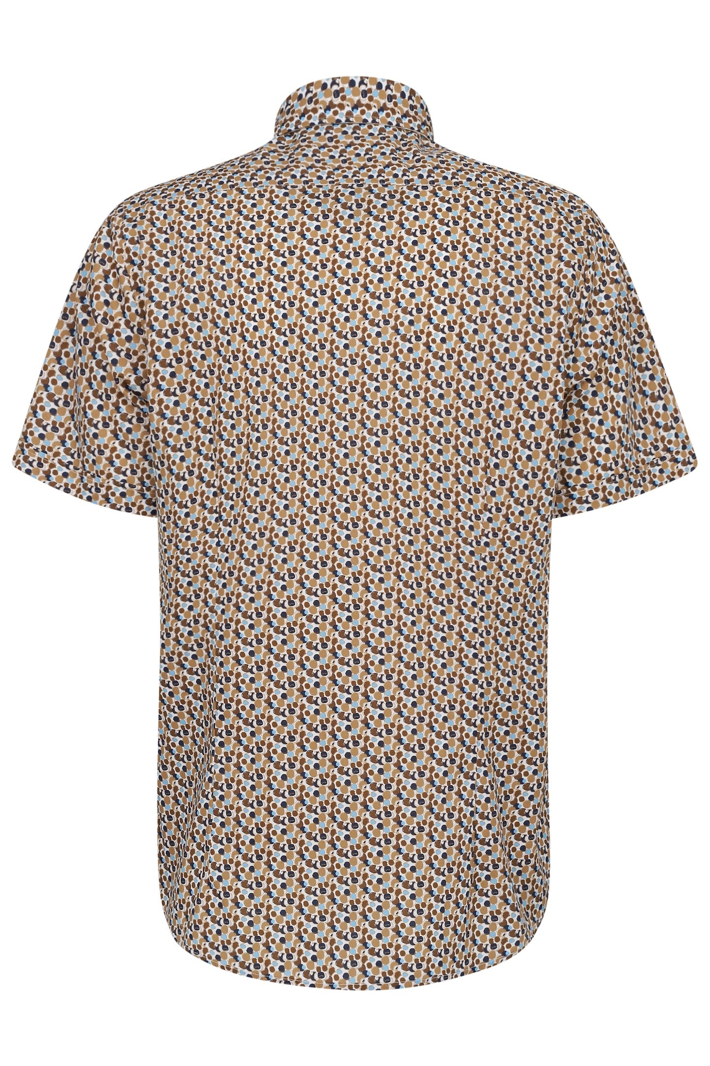 bugatti Kurzarmhemd, mit Button-Down-Kragen