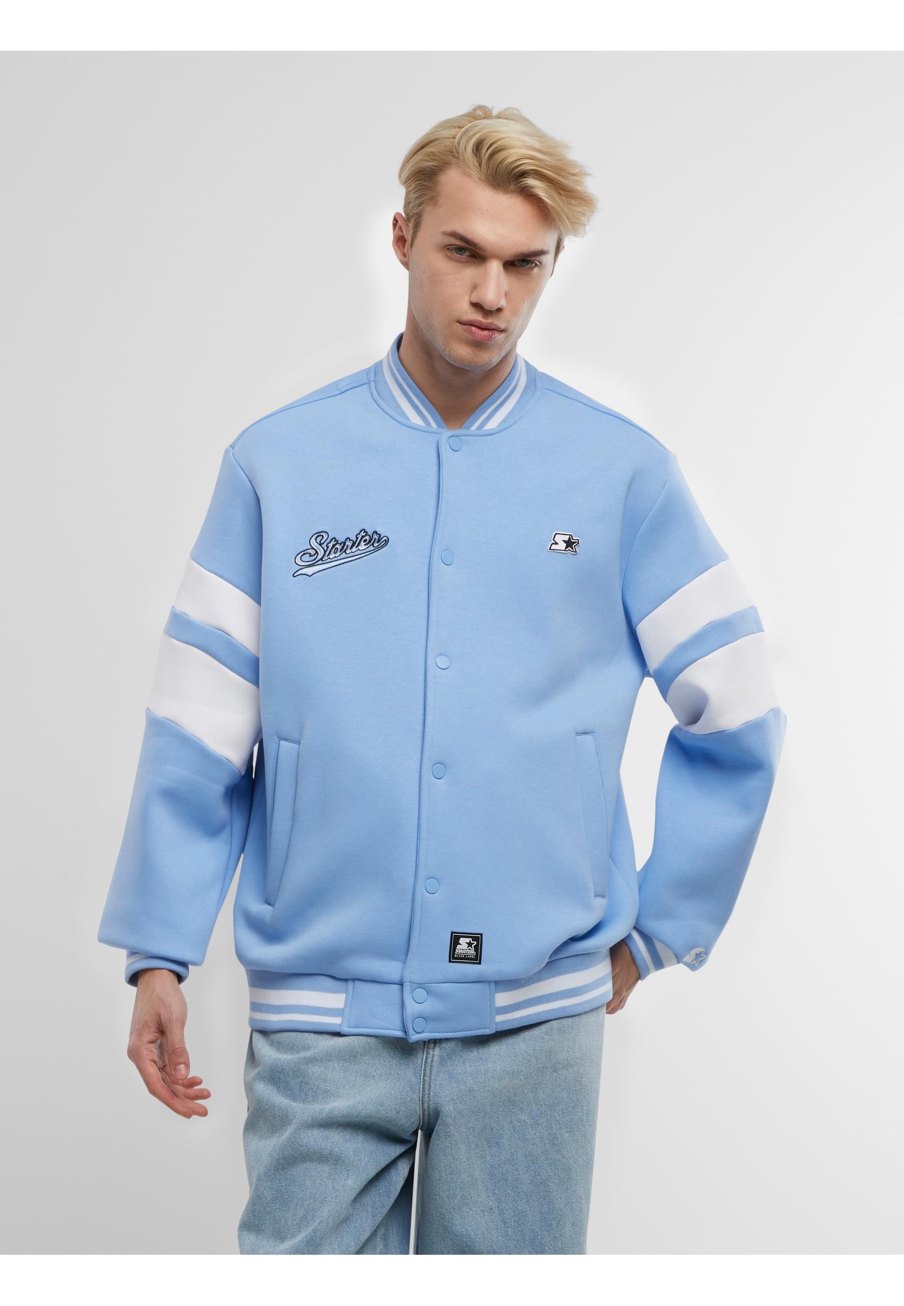 Starter Black Label Collegejacke »Starter Black Label Starter Sweat College Jacket« 1 Stk. tlg. ohne Kapuze