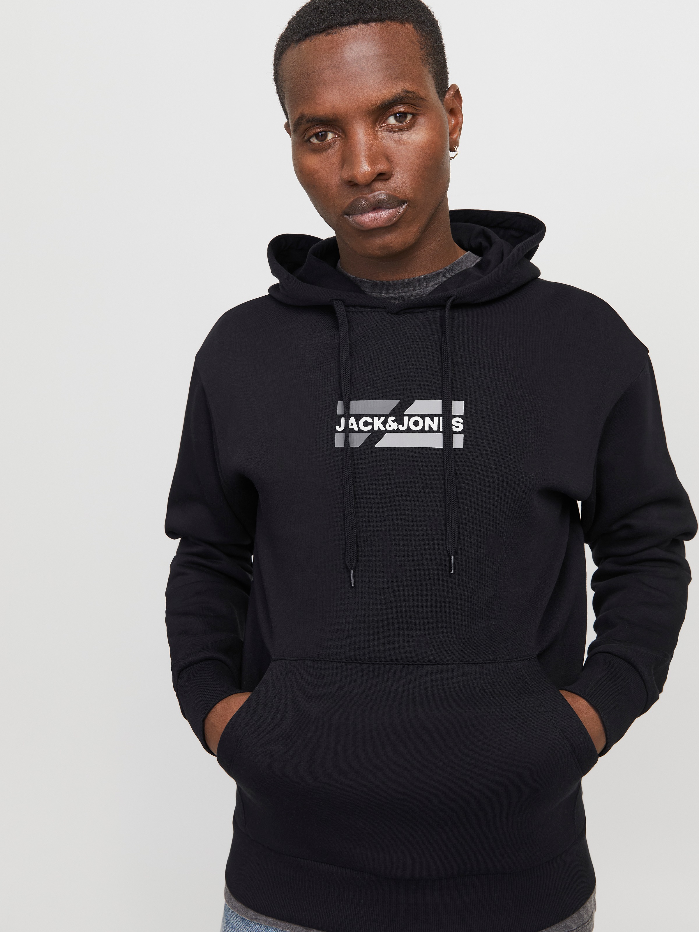 Jack & Jones Kapuzensweatshirt JJECORP GRAPHIC SWEAT HOOD NOOS mit Logo Pri günstig online kaufen