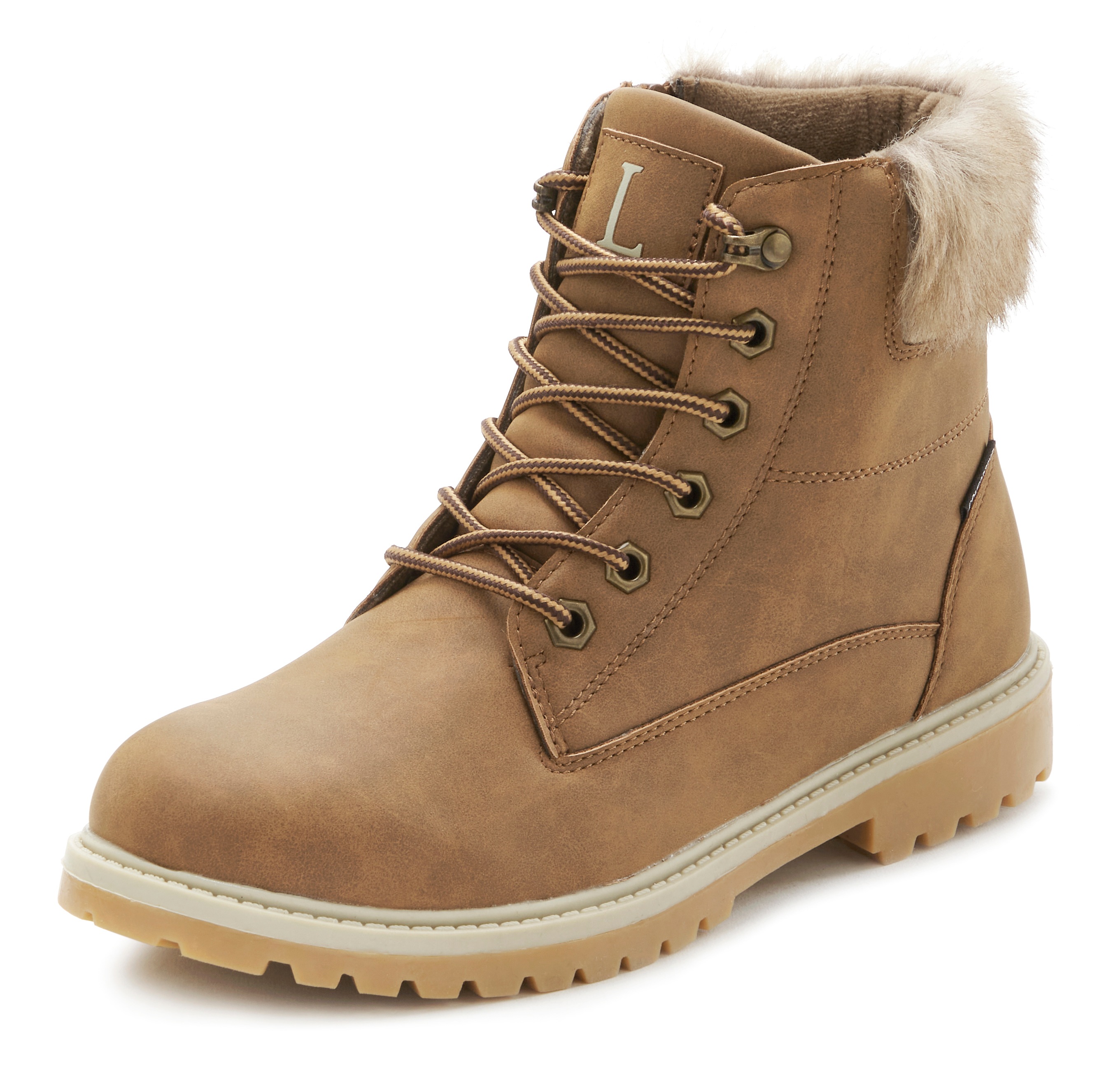 Thumbnail - LASCANA Stiefelette, wind- & wasserabweisend,Winterboots, Outdoorstiefel, Winterstiefelette