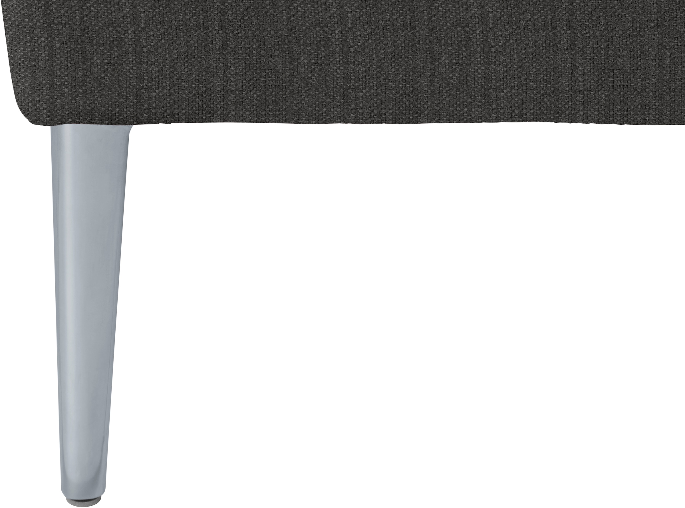 W.SCHILLIG Ecksofa »enjoy&MORE, Designsofa, bequem, zeitlos und elegant, L-Form« mit Sitztiefenverstellung, Füße silber matt, Breite 340 cm