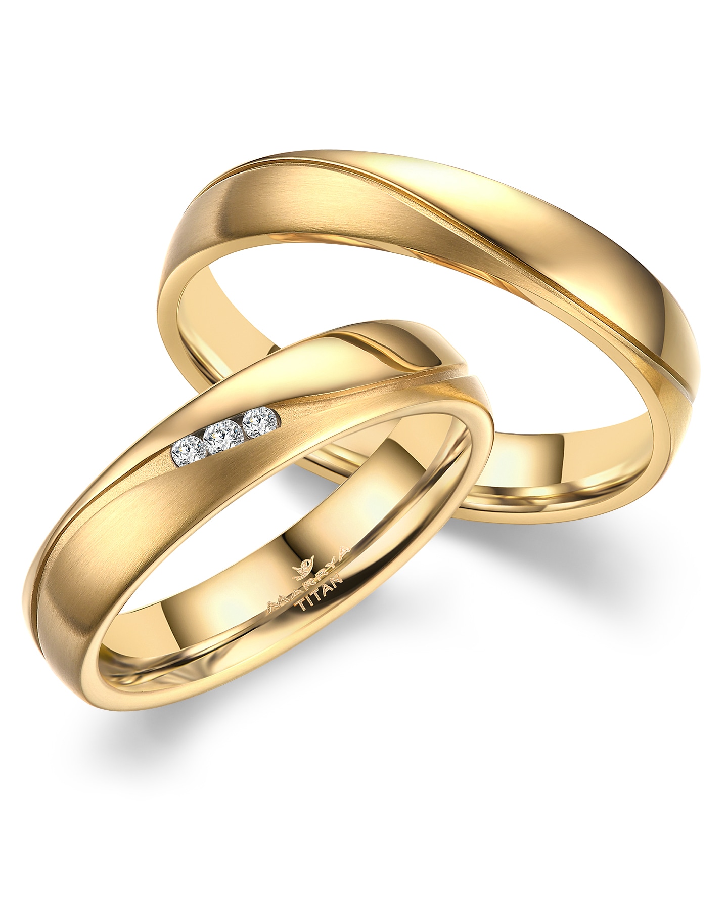 Partnerring »Titan Ringe Trauringe Eheringe Partnerringe«