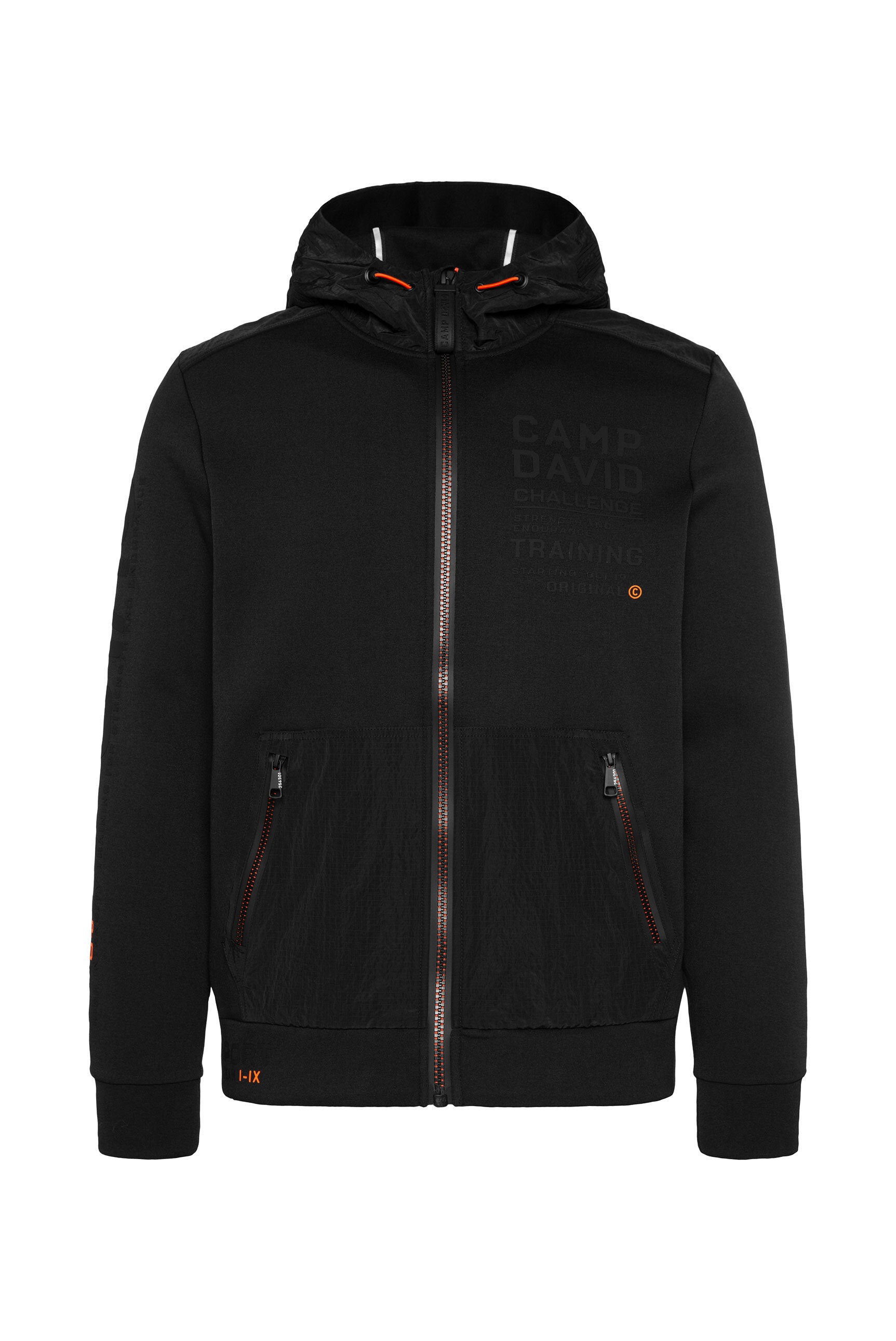 CAMP DAVID Kapuzensweatjacke, mit Baumwolle günstig online kaufen