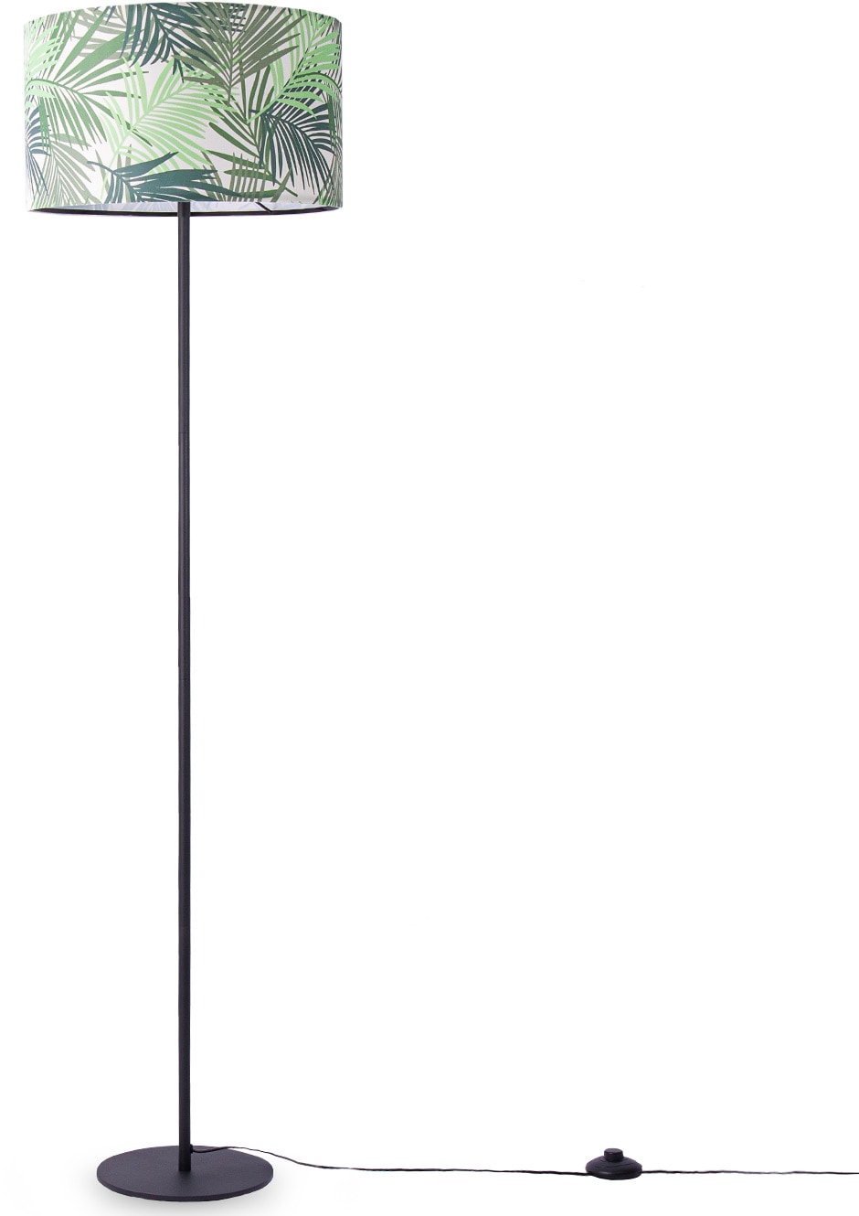 Paco Home Stehlampe »Ostende 534«, 1 flammig, Leuchtmittel E27 | ohne Leuchtmittel, Stehleuchte Kinderzimmer Lampe Leselampe Deko Wohnzimmer Palme