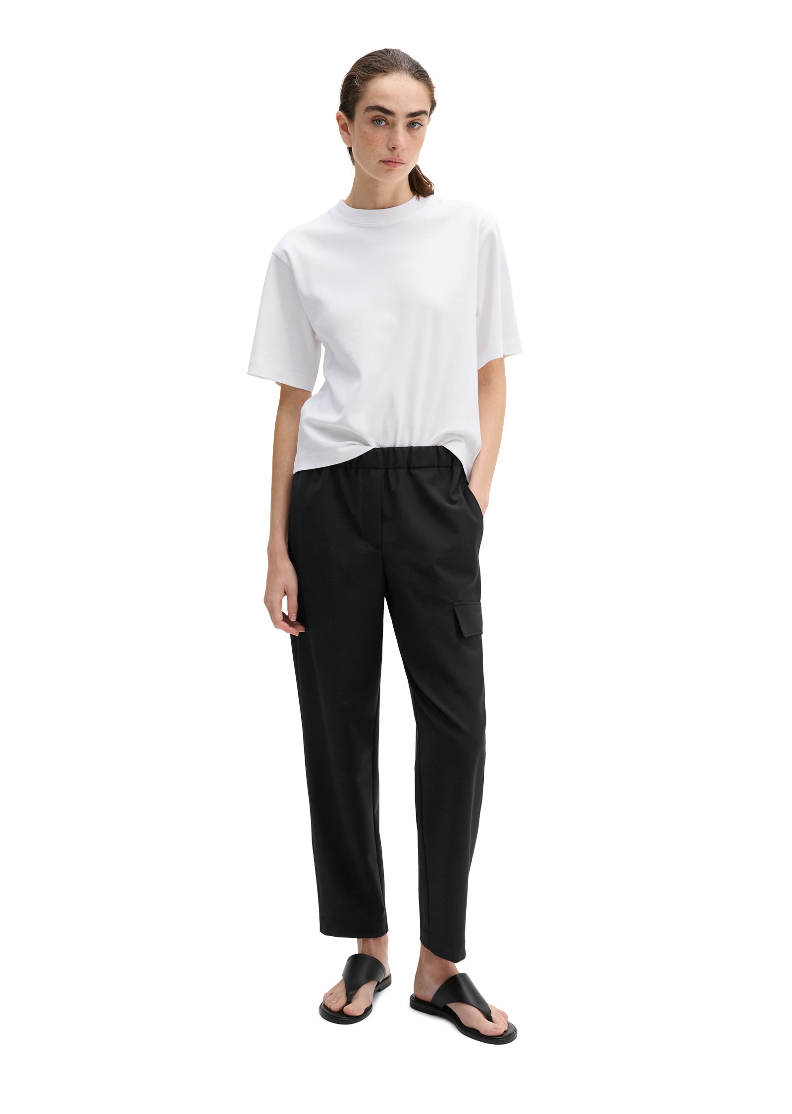 Marc O'Polo T-Shirt »aus Interlock-Jersey«