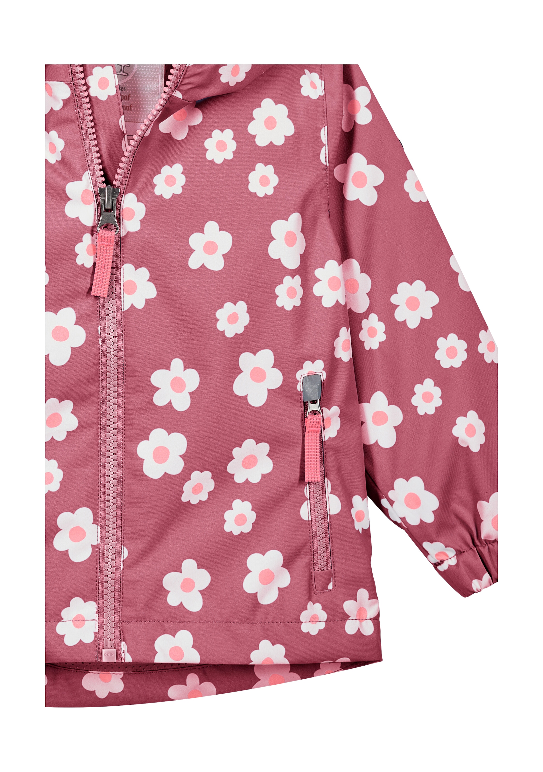 first instinct by killtec Funktionsjacke »FIOS 24 MNS JCKT« Wasserdichte Kinderjacke mit verlängerbaren Ärmeln und Print