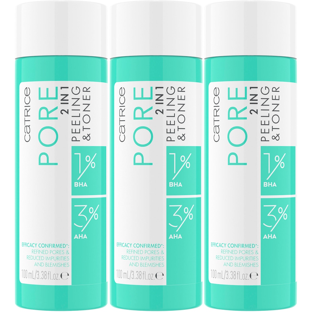 Catrice Gesichtspeeling »Pore 2-in-1 Peeling & Toner«