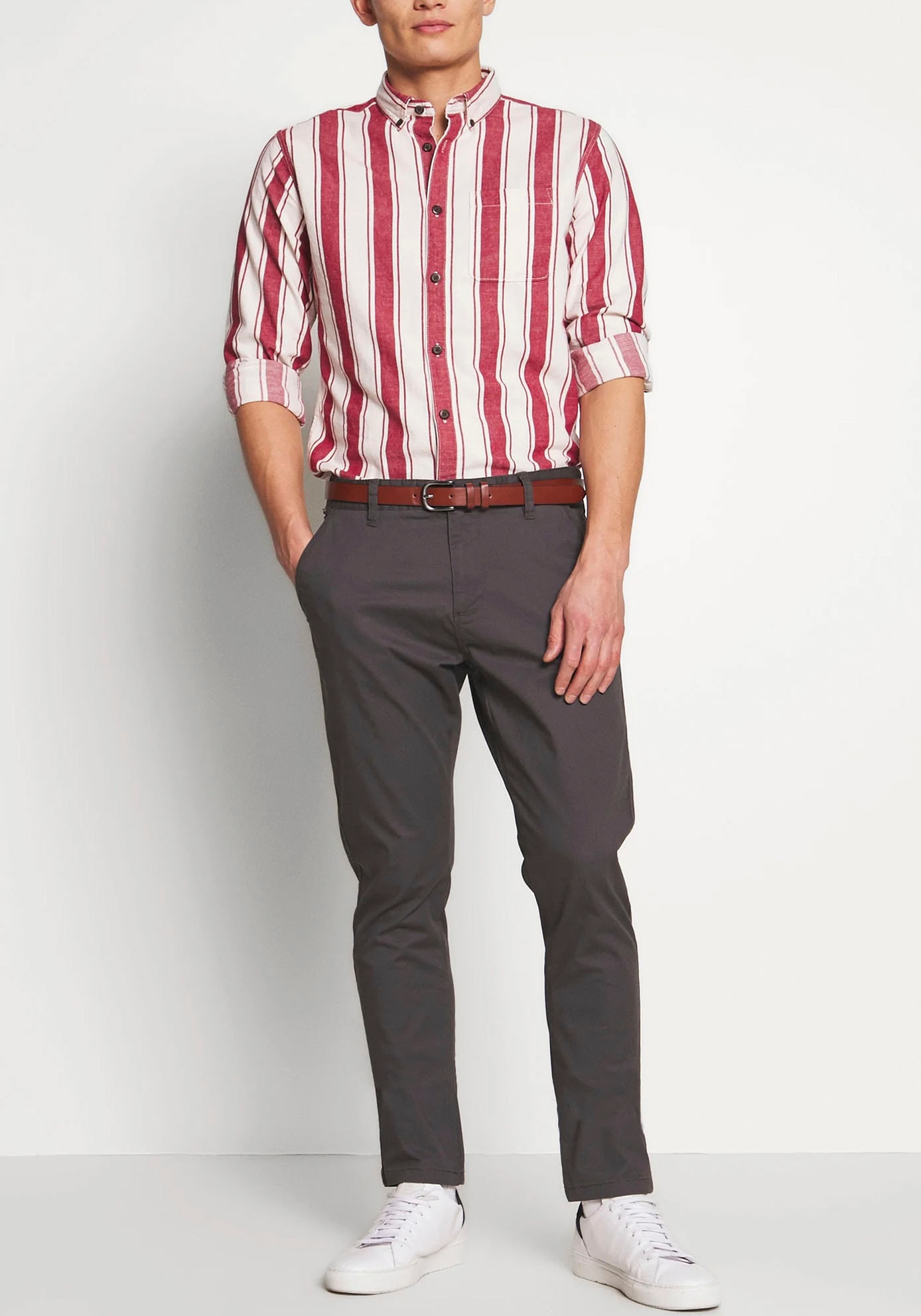 Indicode Stoffhose "Gower" Baumwollmischung, regular fit