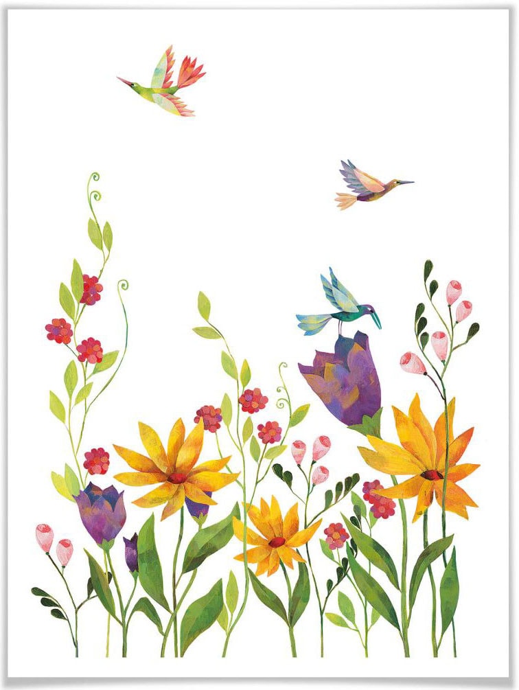 BAUR (1 Wandbild, St.), Pflanzen, Wandbilder Blütenpoesie«, | Poster Poster, Wandposter bestellen »Märchen Bild, Wall-Art