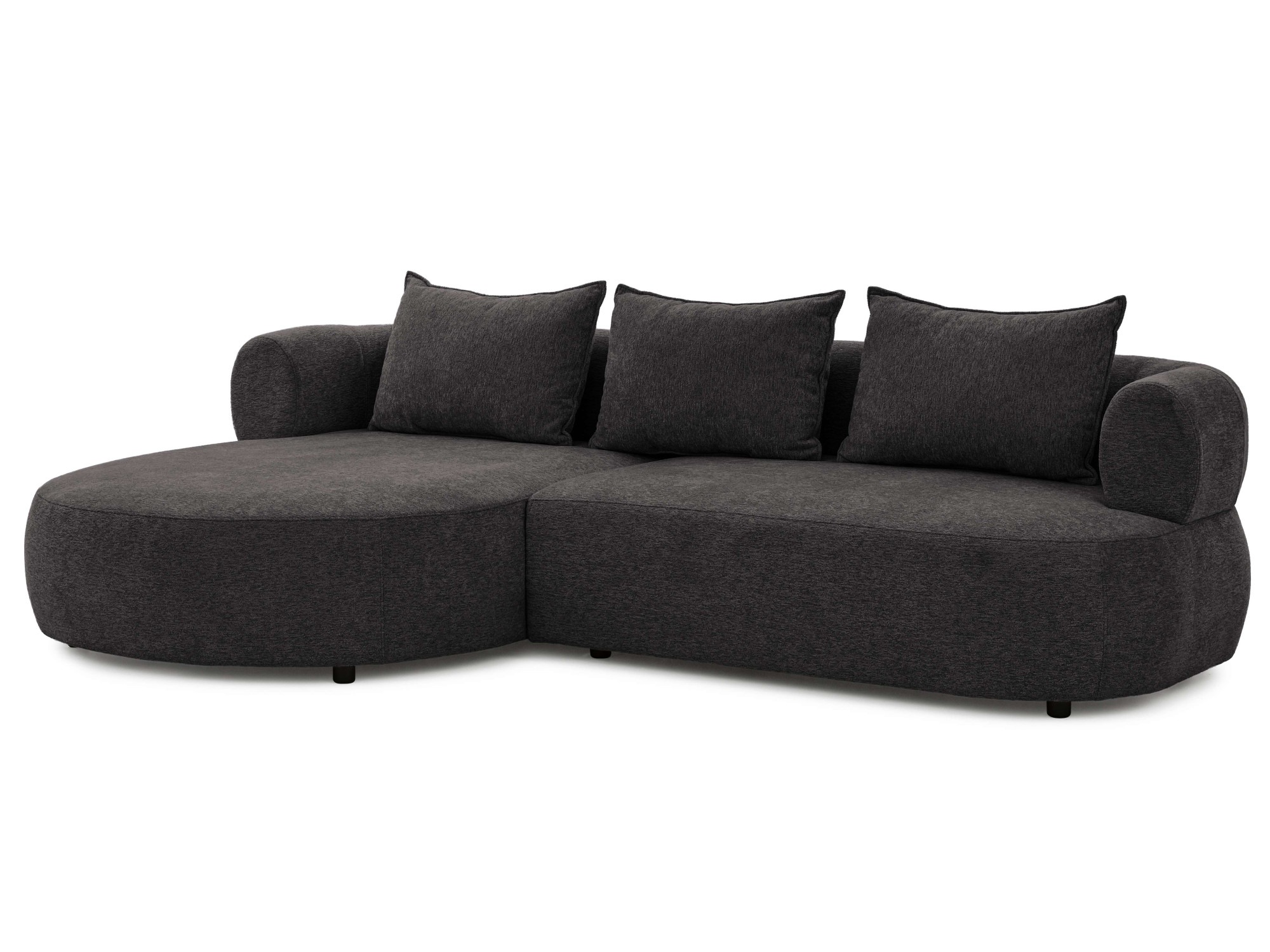 Home affaire Ecksofa »LUSSAC L-Form Design-Sofa mit Zierkissen, Maße B/T/H: 257/159/78 cm« hoher Sitzkomfort und modernes Design, Sofa ohne Bettfunktion