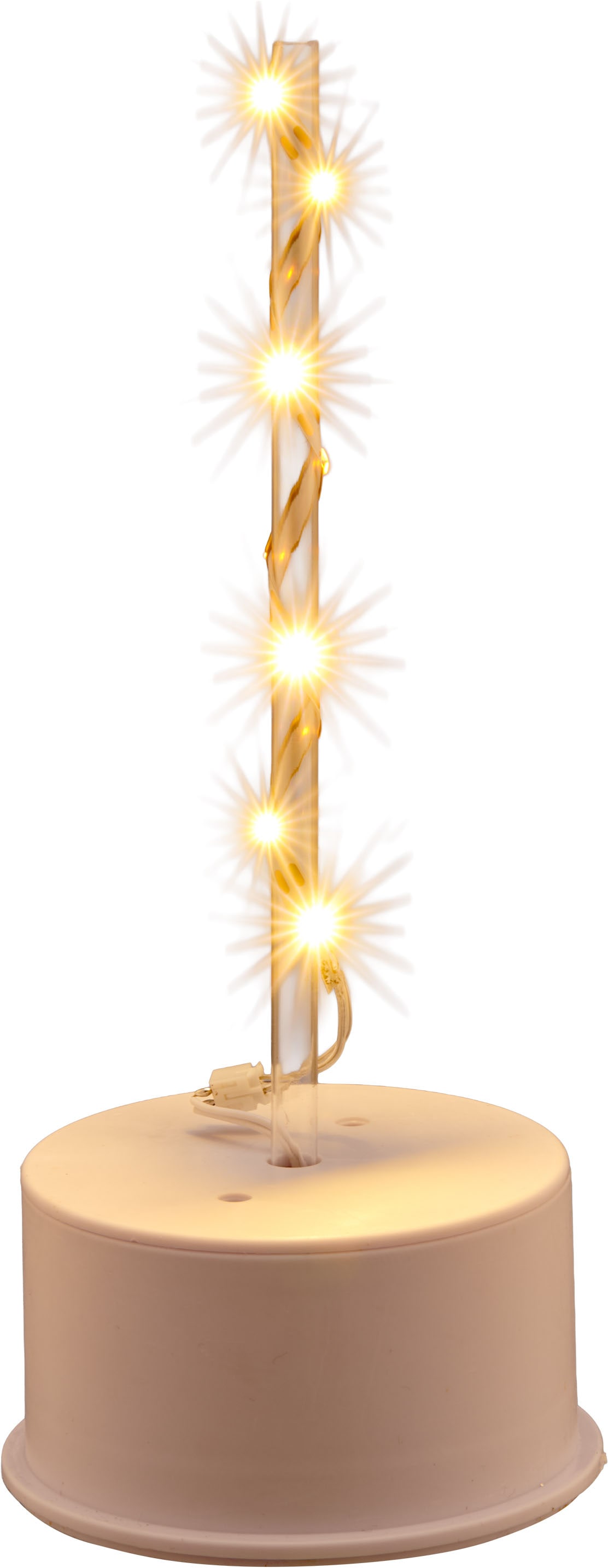 Creativ home LED Dekofigur »Deko-Figur Tannenbaum« 1 Stk. mit Rotation und LED-Beleuchtung
