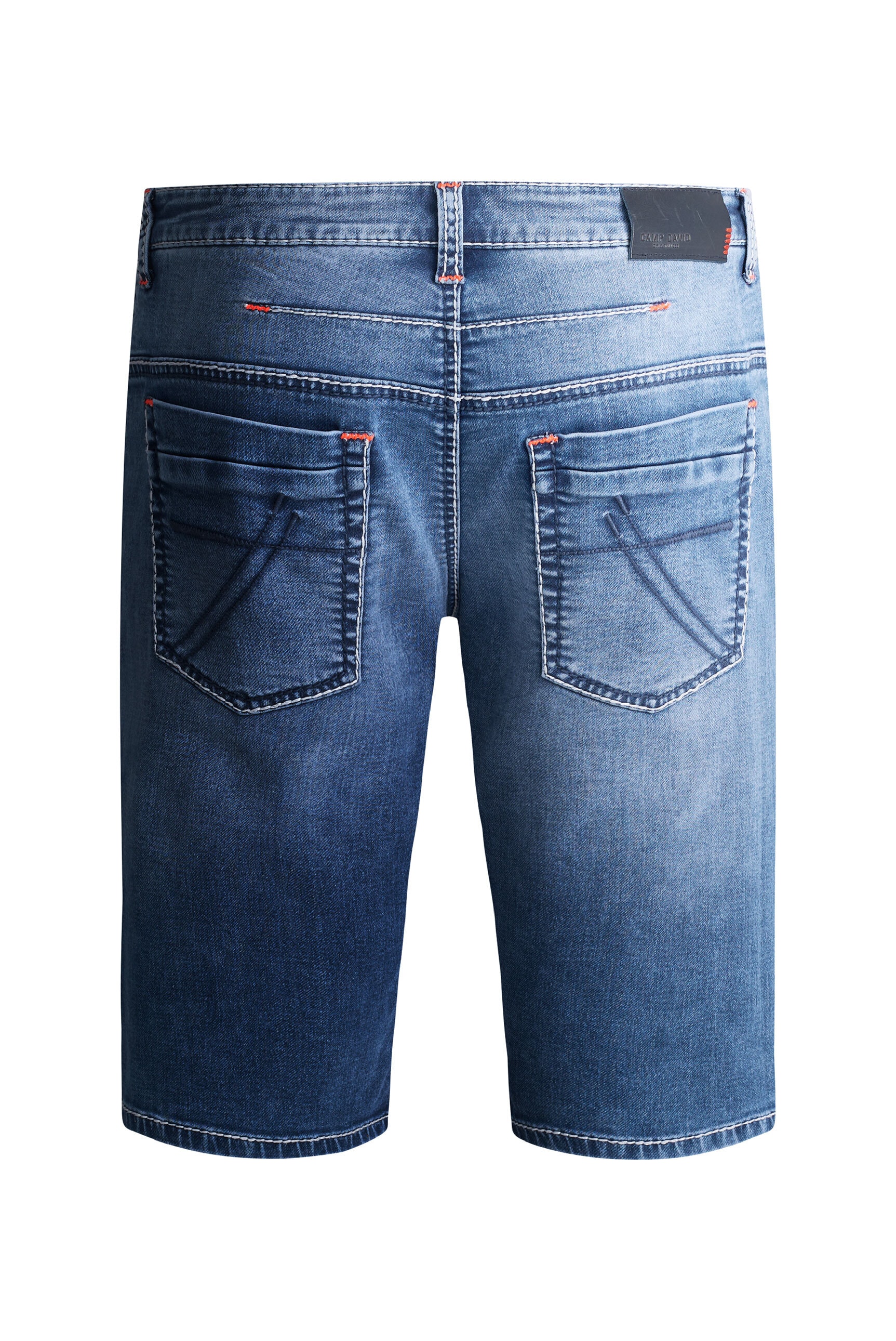 CAMP DAVID Jeansshorts mit Turn-Up Saum
