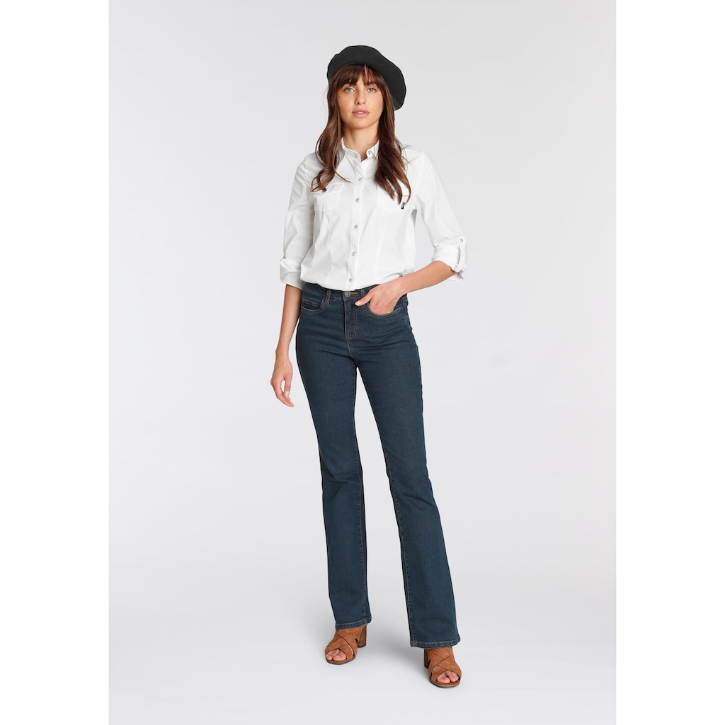 Arizona Bootcut-Jeans »Comfort-Fit«, High Waist