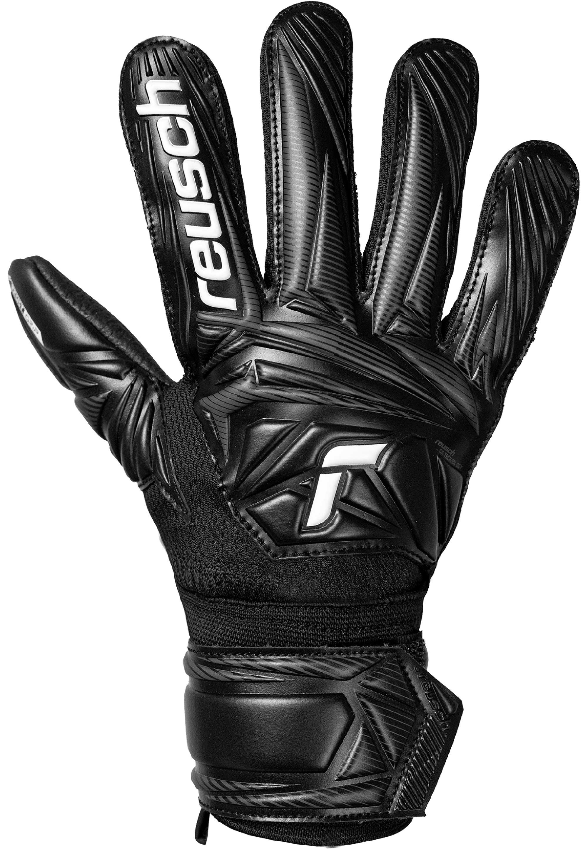 Reusch Torwarthandschuhe »Attrakt Resist Junior« mit speziellem Rauprofil auf der Innenhand