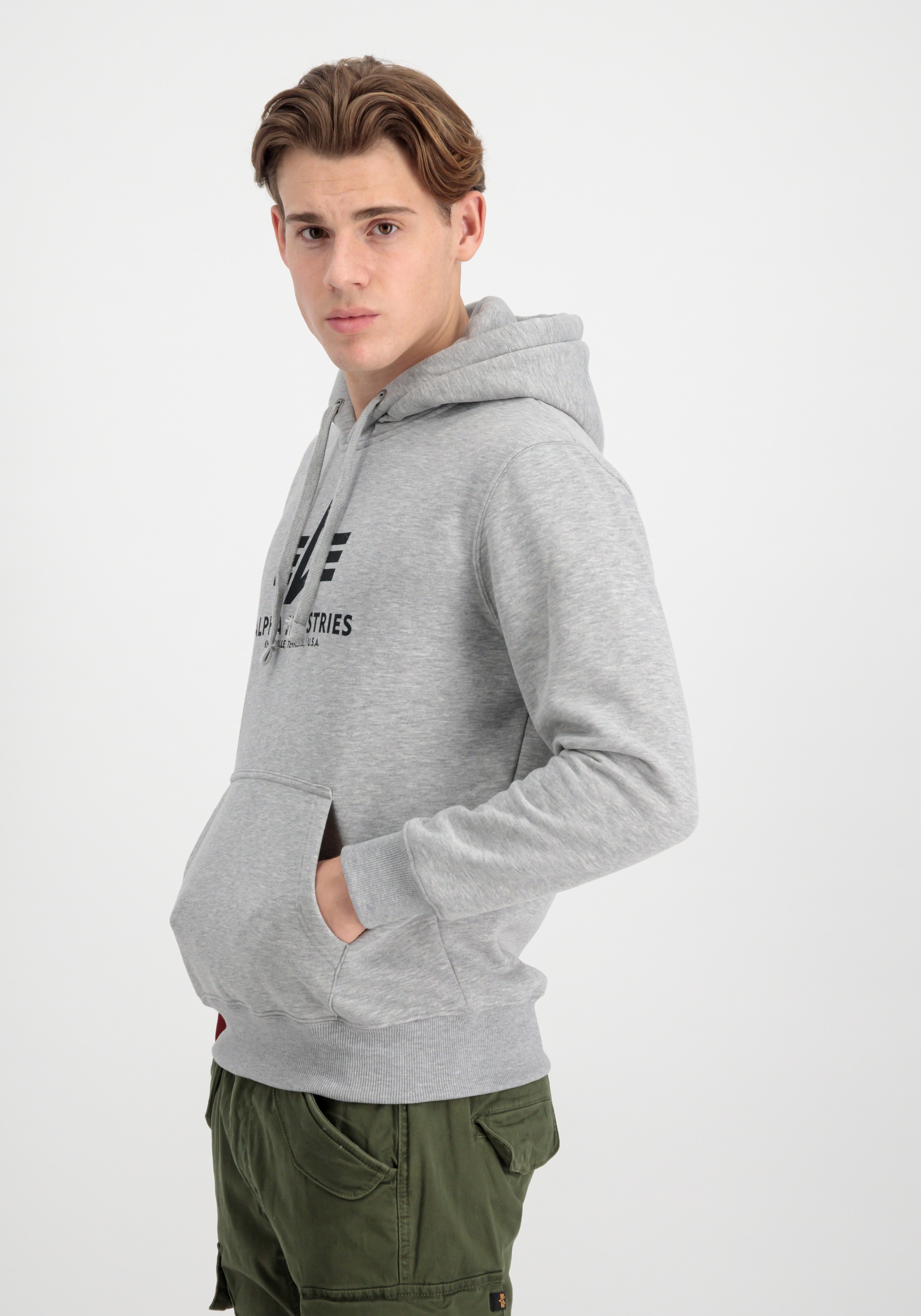 Thumbnail - Alpha Industries Hoodie "Alpha Industries Men - Hoodies Basic Hoodie BL"