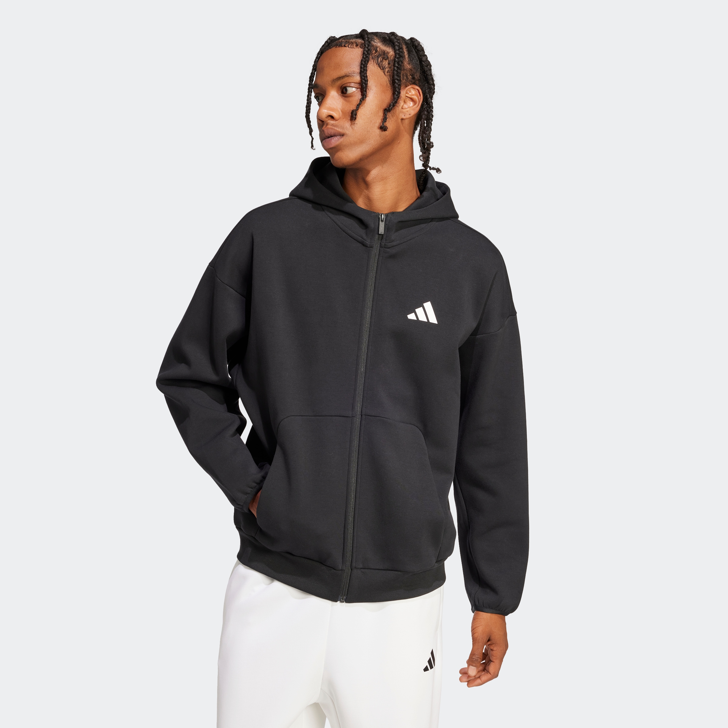 adidas Sportswear Kapuzensweatshirt "M FI SL FZ" günstig online kaufen