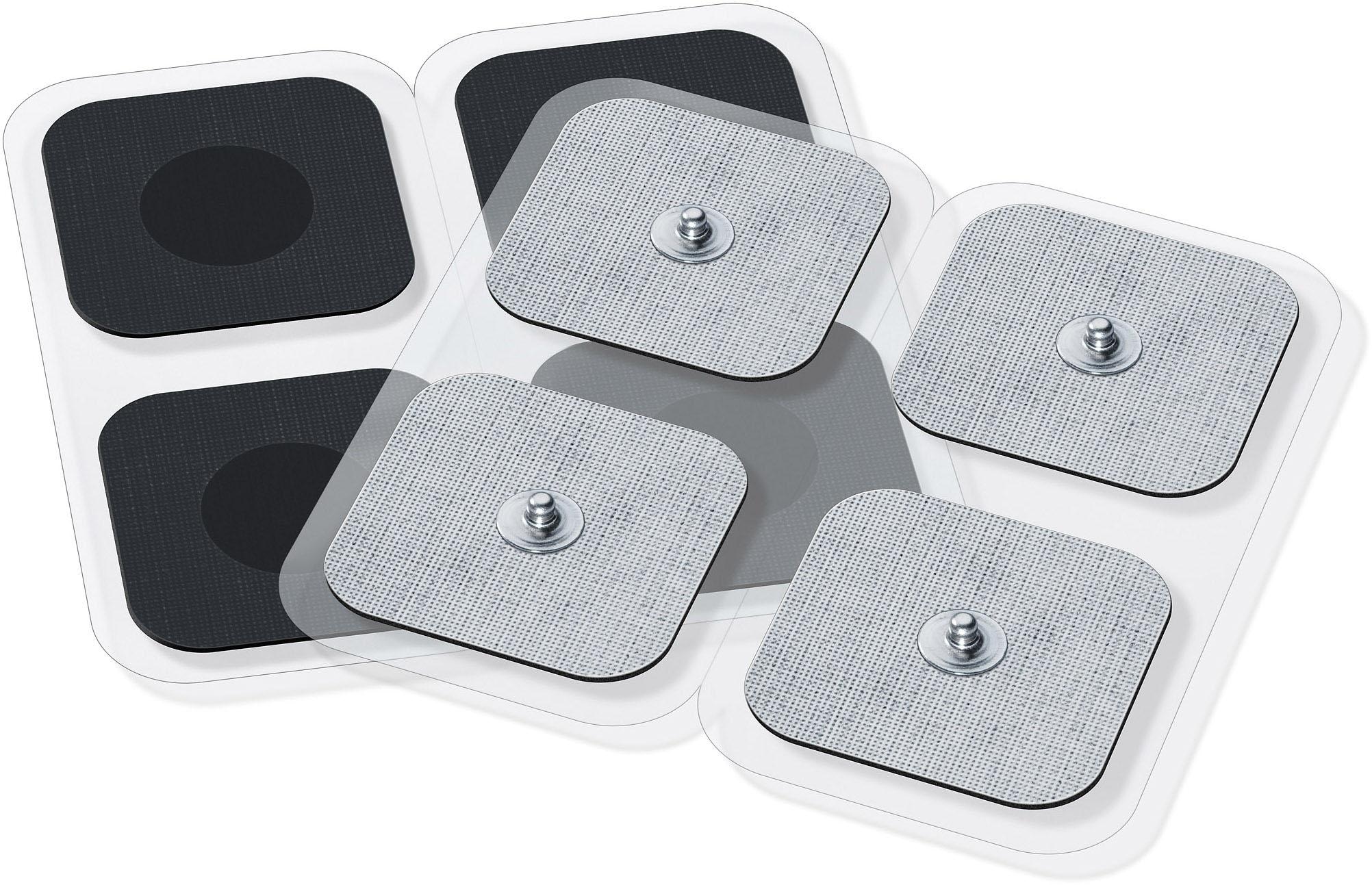 Sanitas Elektrodenpads »Nachkaufelektroden für Beurer TENS/EMS Geräte (EM 40, 41, 49, 80, 95)«, (Set, 8 St.), Enthält 8 selbstklebende Elektroden in der Größe 45 x 45 mm