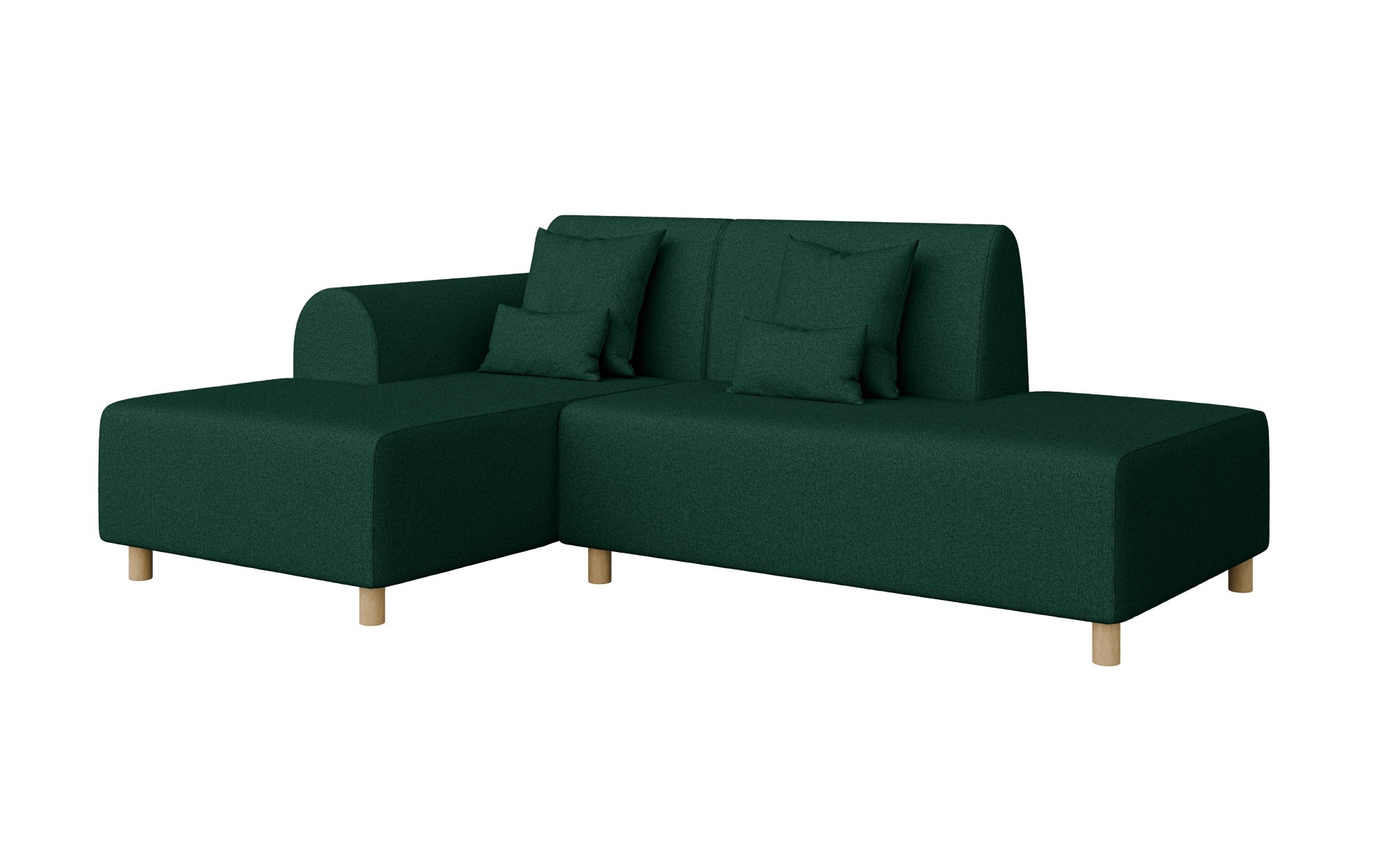 INOSIGN Ecksofa »Suyala«, L-Form mit Hocker