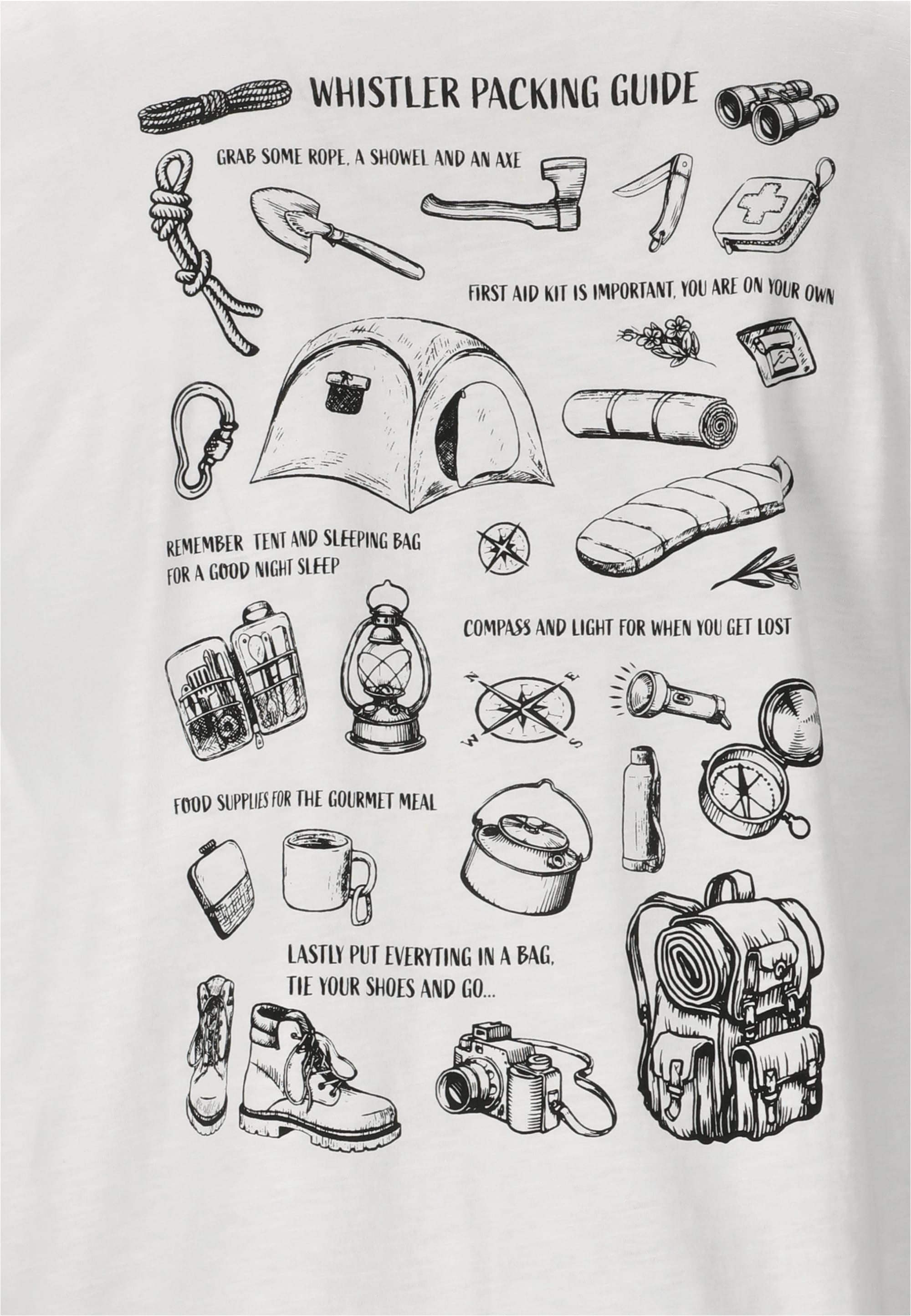 WHISTLER Funktionsshirt »Caloot«, mit coolem Print auf dem Rücken