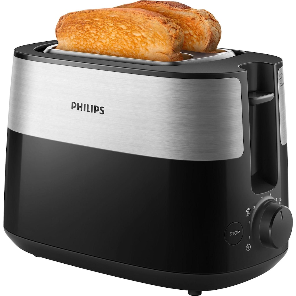 Philips Toaster »HD2516/90 Daily Collection«, 2 kurze Schlitze, 830 W