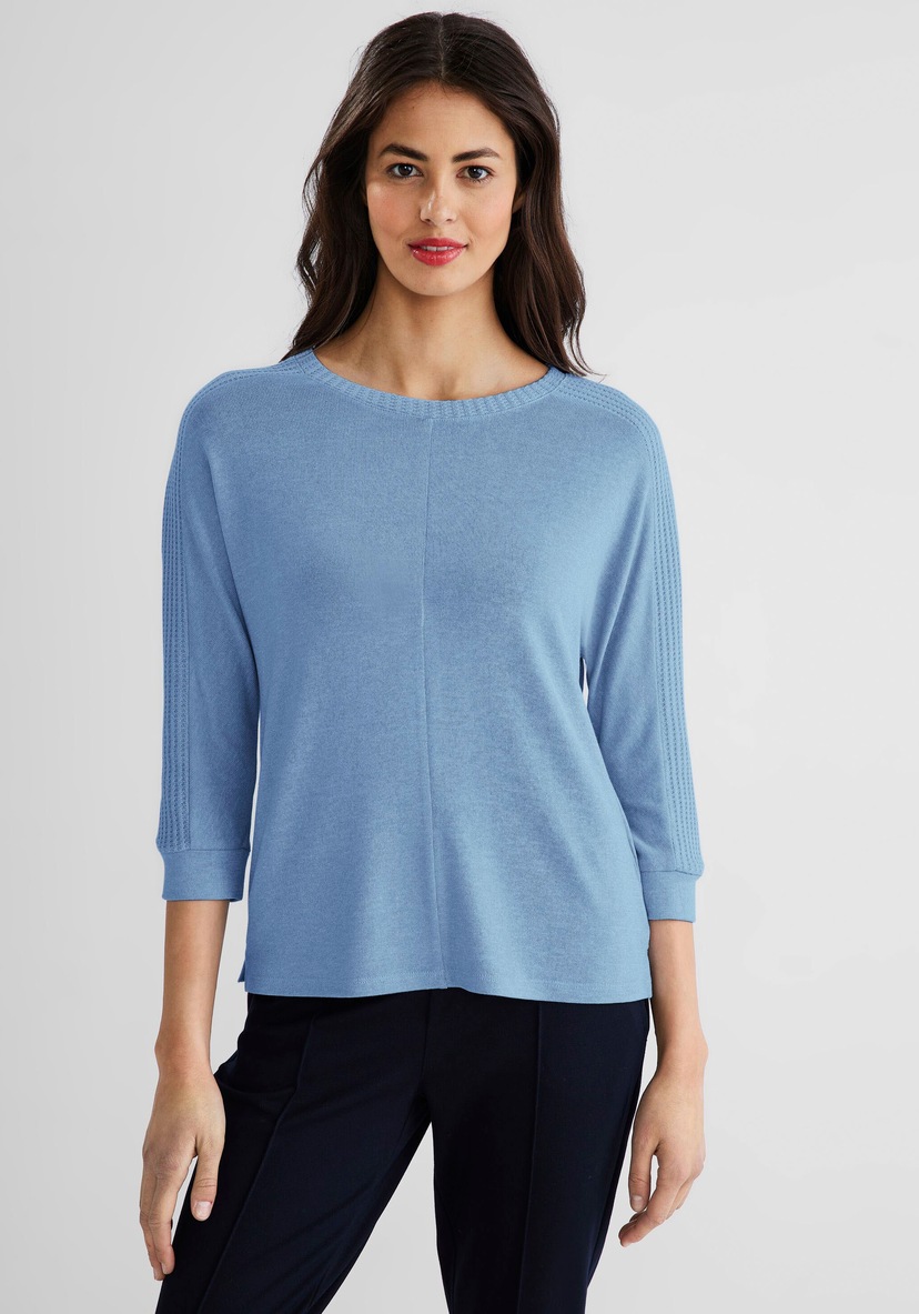 »Style Melange-Optik 3/4-Arm-Shirt | STREET kaufen BAUR Ellen«, ONE in