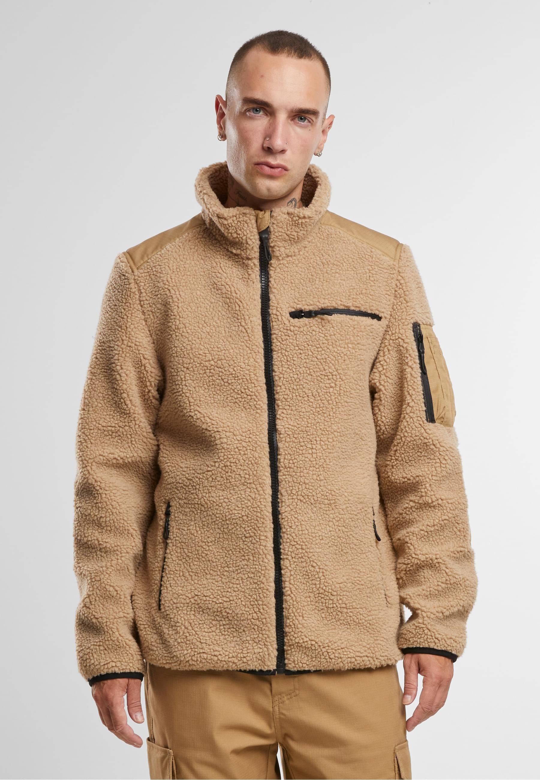 Brandit Allwetterjacke »Brandit Brandit Men Ramble Teddyfleece Jacket«, (1 St.), ohne Kapuze