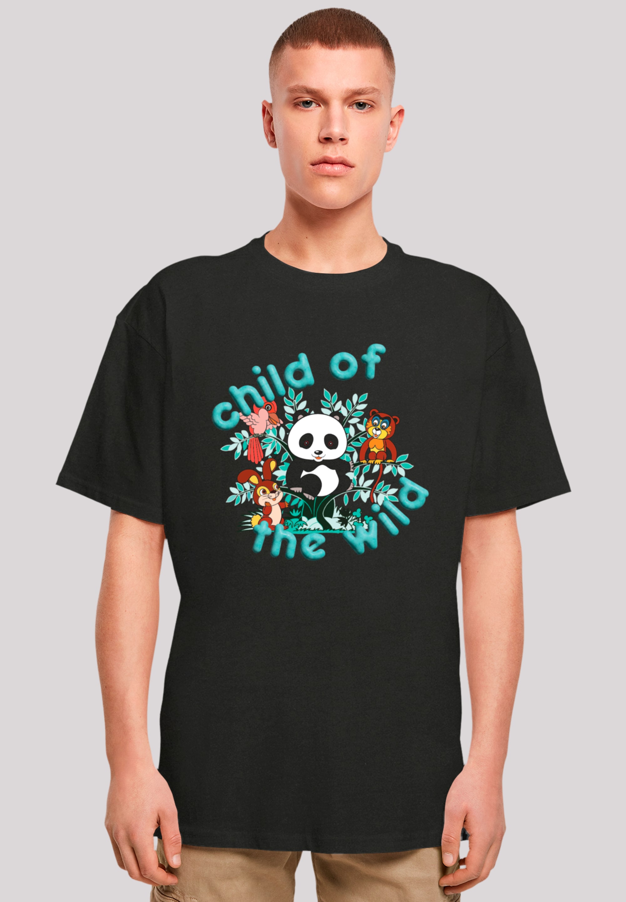 F4NT4STIC T-Shirt "Heroes of Childhood Tao Tao Child Of The Wild", Retro, H günstig online kaufen