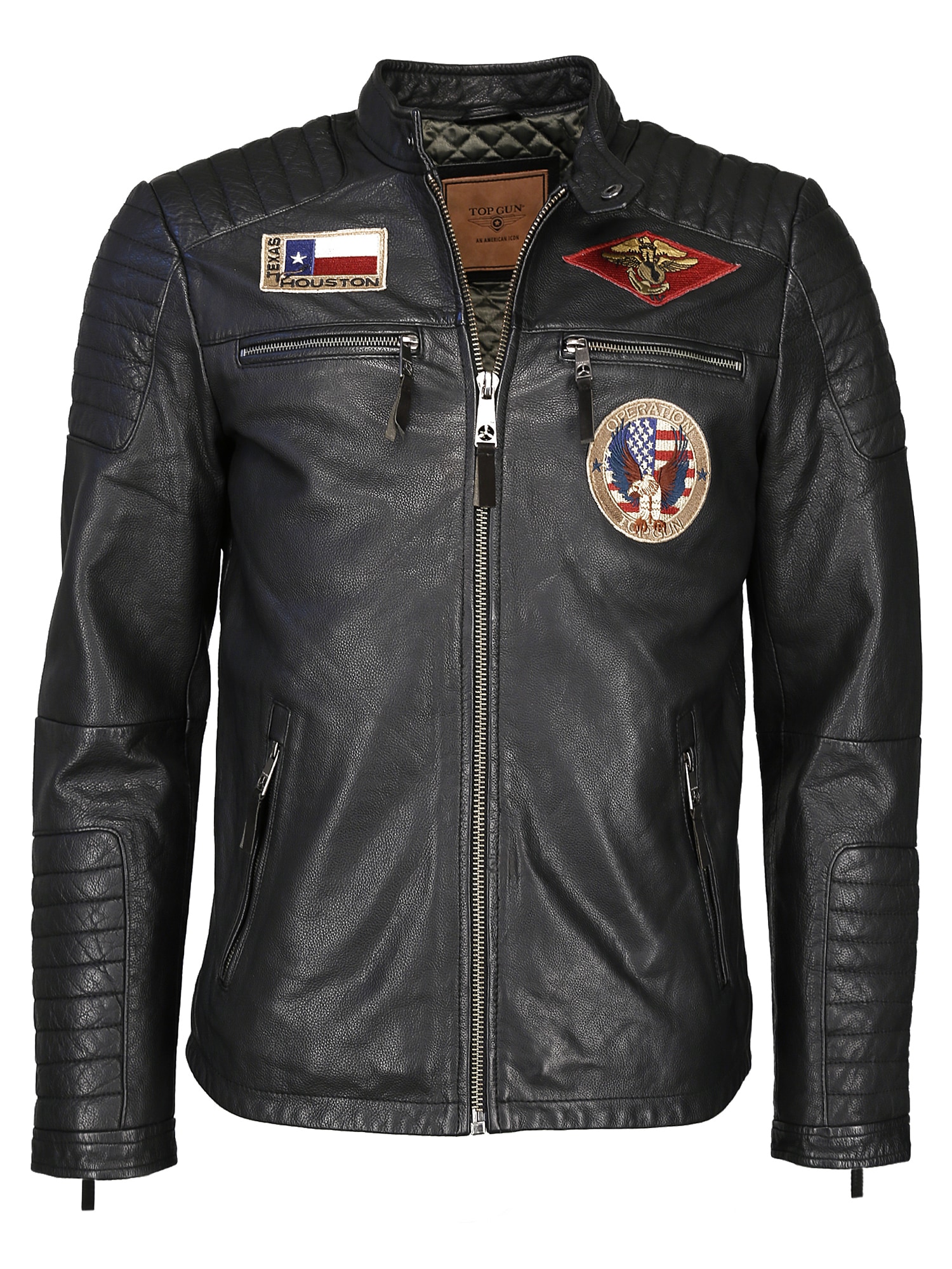 TOP GUN Lederjacke "TG20192023" günstig online kaufen