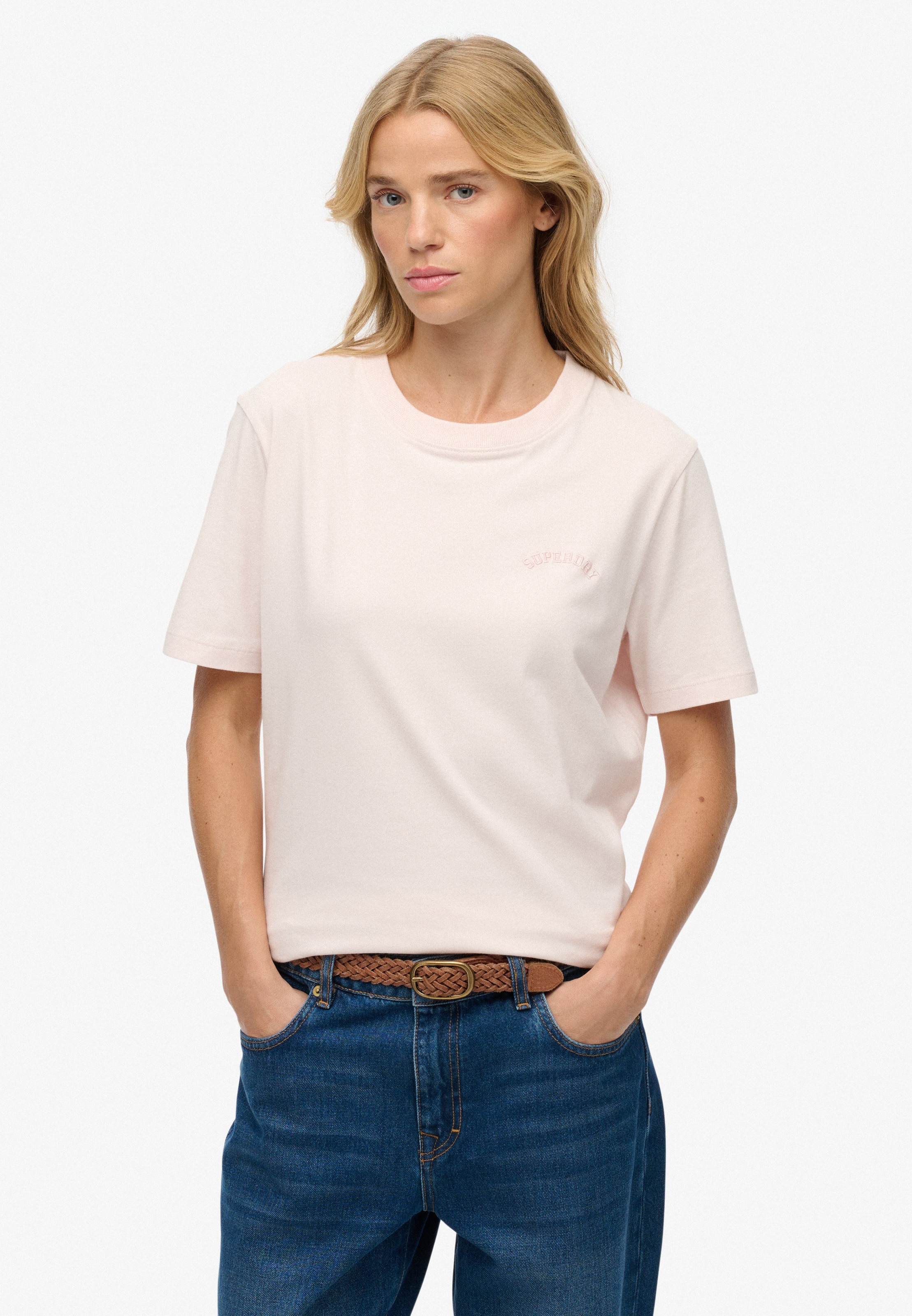 Superdry T-Shirt "ESSENTIAL LOGO EMB TEE" günstig online kaufen