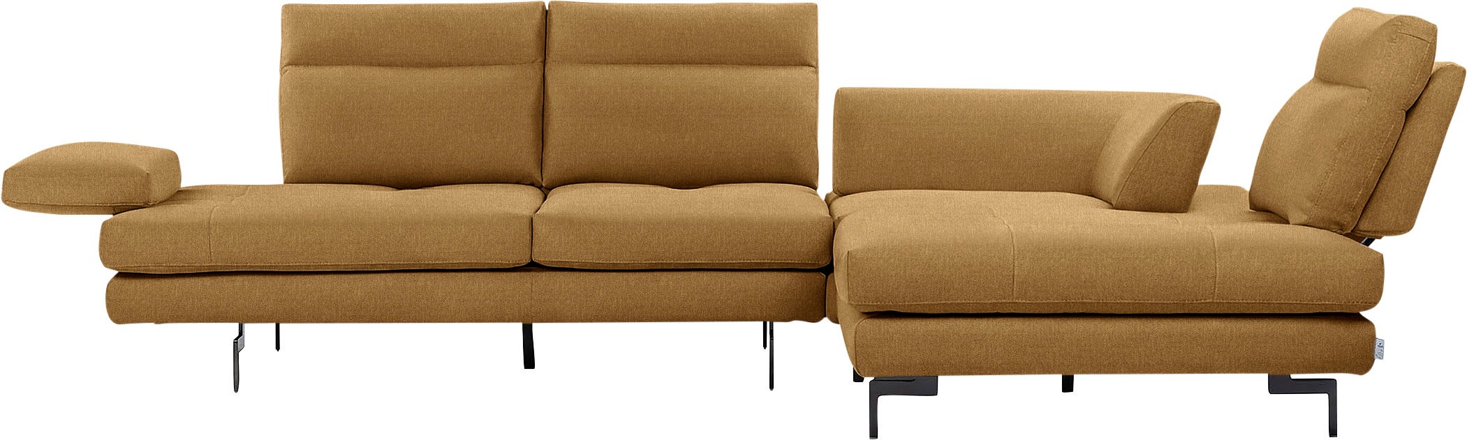 CALIA ITALIA Ecksofa "Toby Wing, Komfortsofa mit Sitzkomfort der Extraklass günstig online kaufen