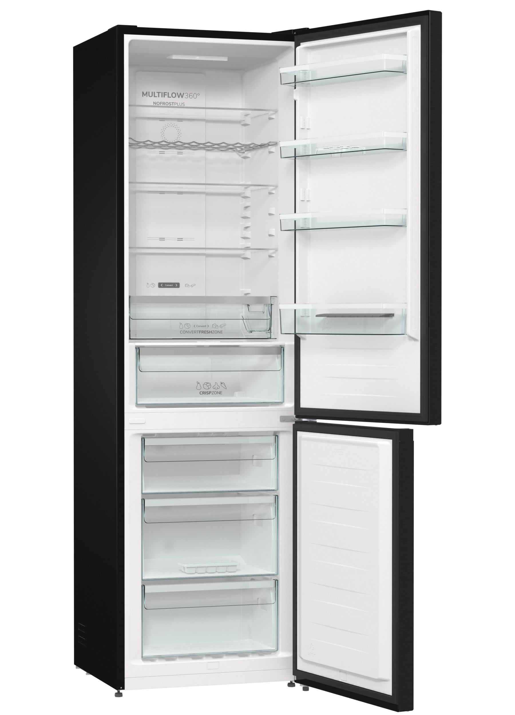 GORENJE Kühl-/Gefrierkombination »NRK620B61BX4OT«, NoFrostPlus, ConvertFresh Zone