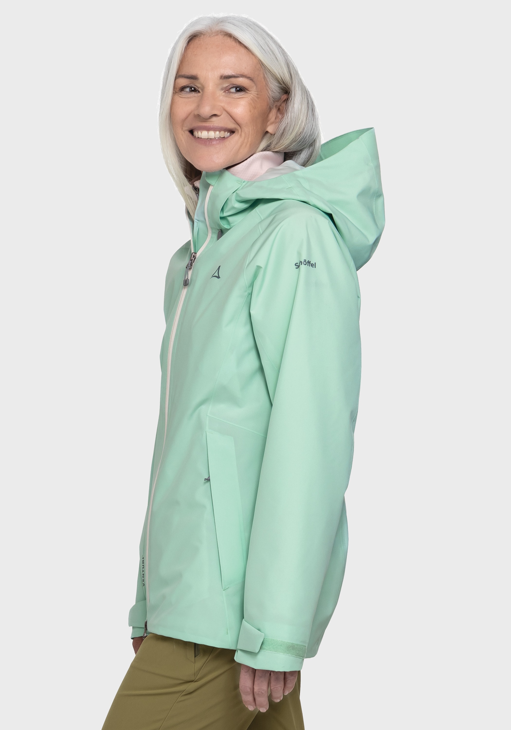 Schöffel Outdoorjacke »2L Jacket Ankelspitz L«, mit Kapuze