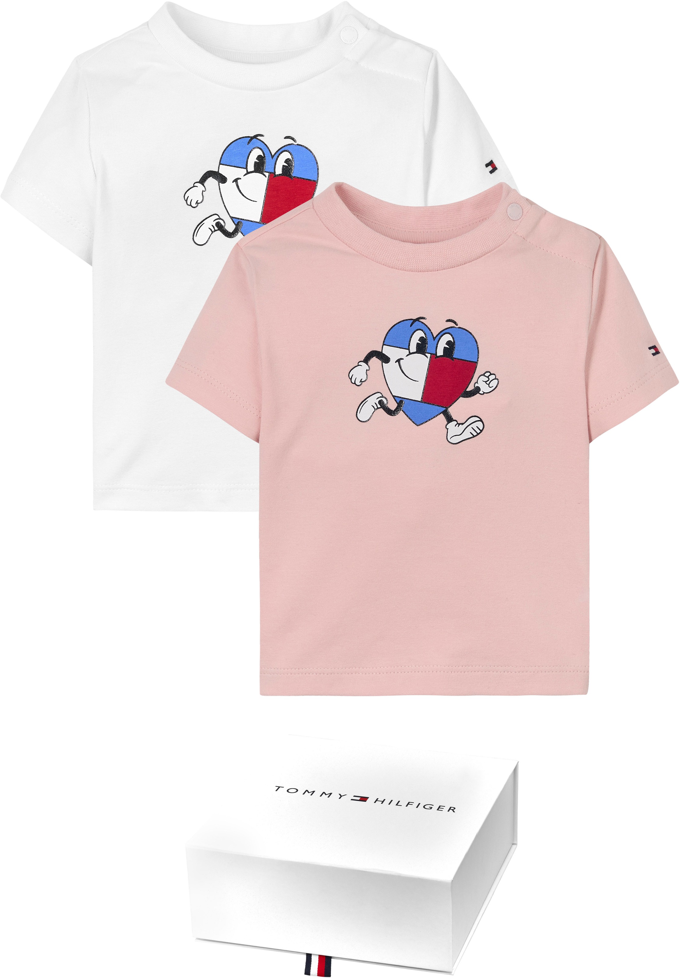 T-Shirt »BABY FLAG TEE 2 PACK GIFTBOX«, Baby bis 2 Jahre