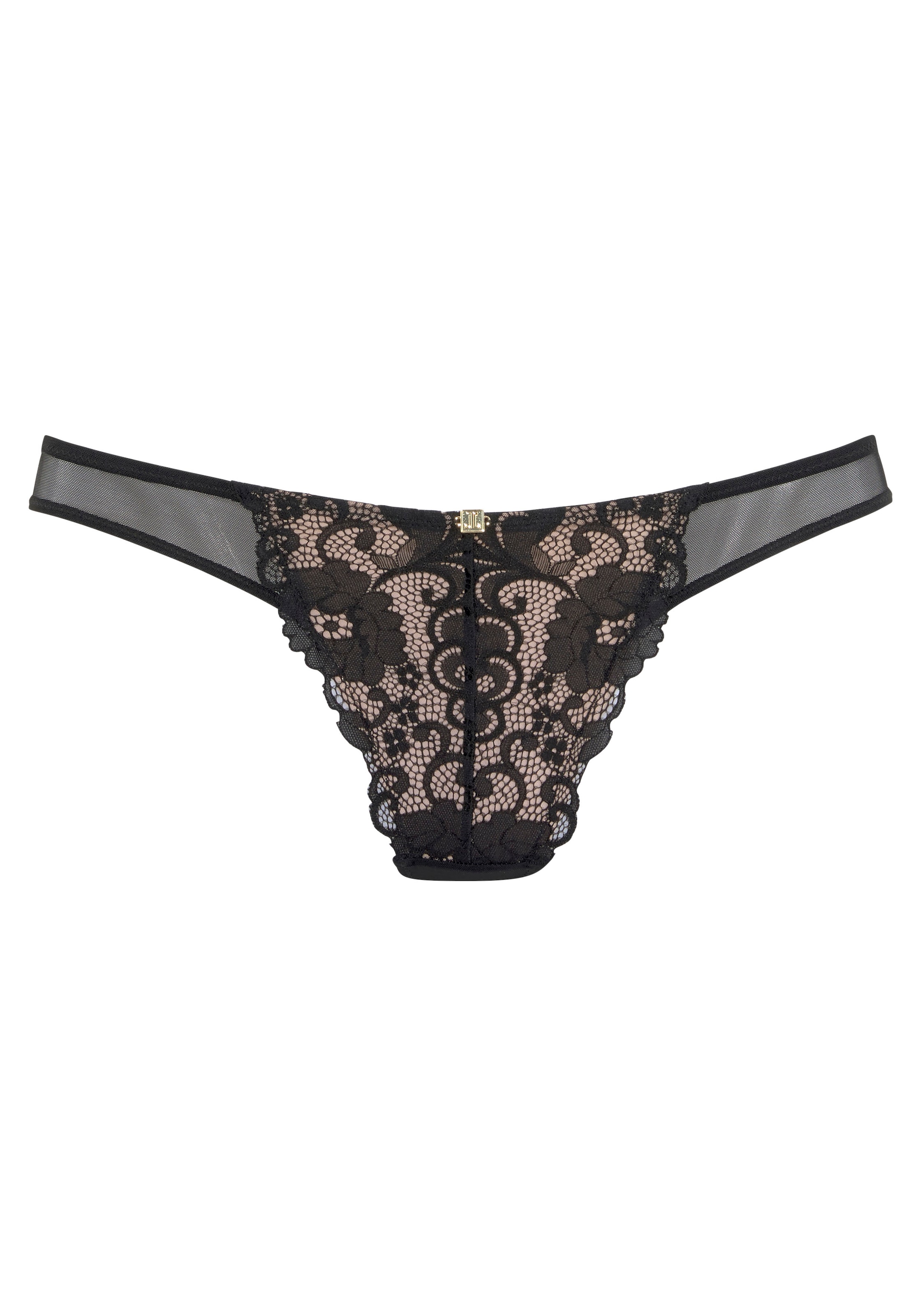 JETTE String mit Mix aus feiner Spitze und Soft-Mesh