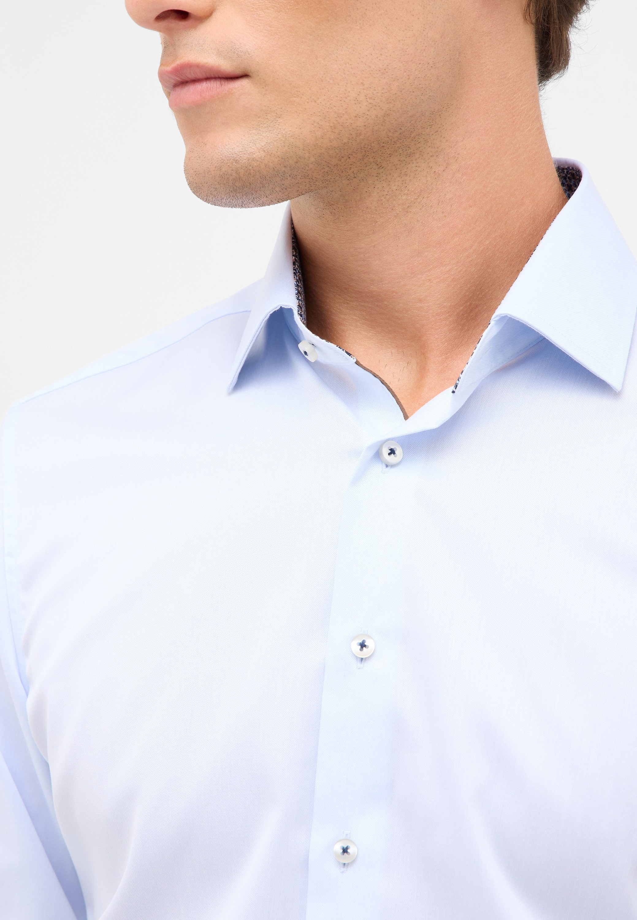 Eterna Langarmhemd »SLIM FIT«, NON IRON (bügelfrei)