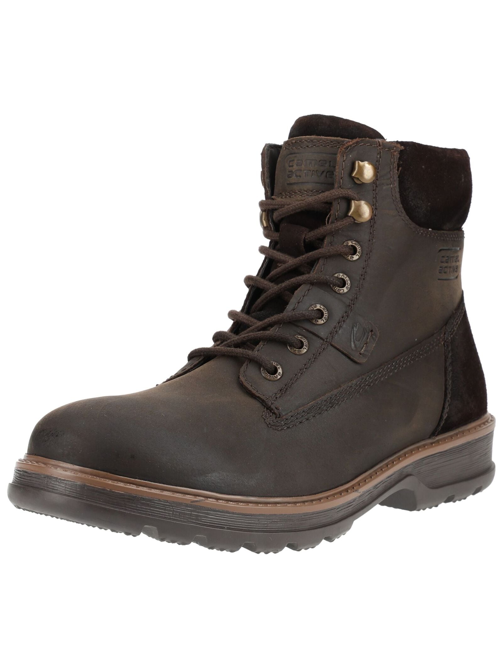 camel active Schnürstiefelette "camel active Stiefelette Leder"