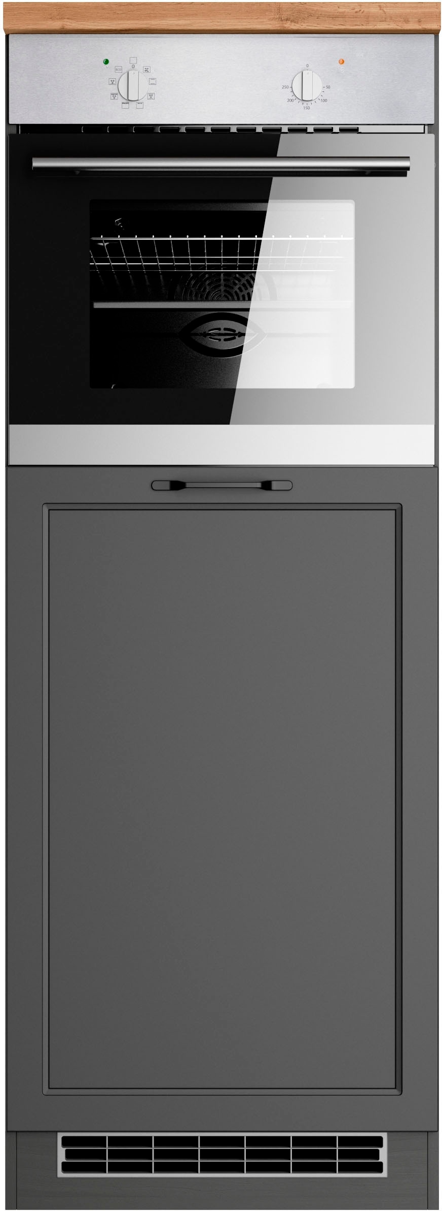 Kochstation Backofen/Kühlumbauschrank Kochstation Backofen/Kühlumbauschrank