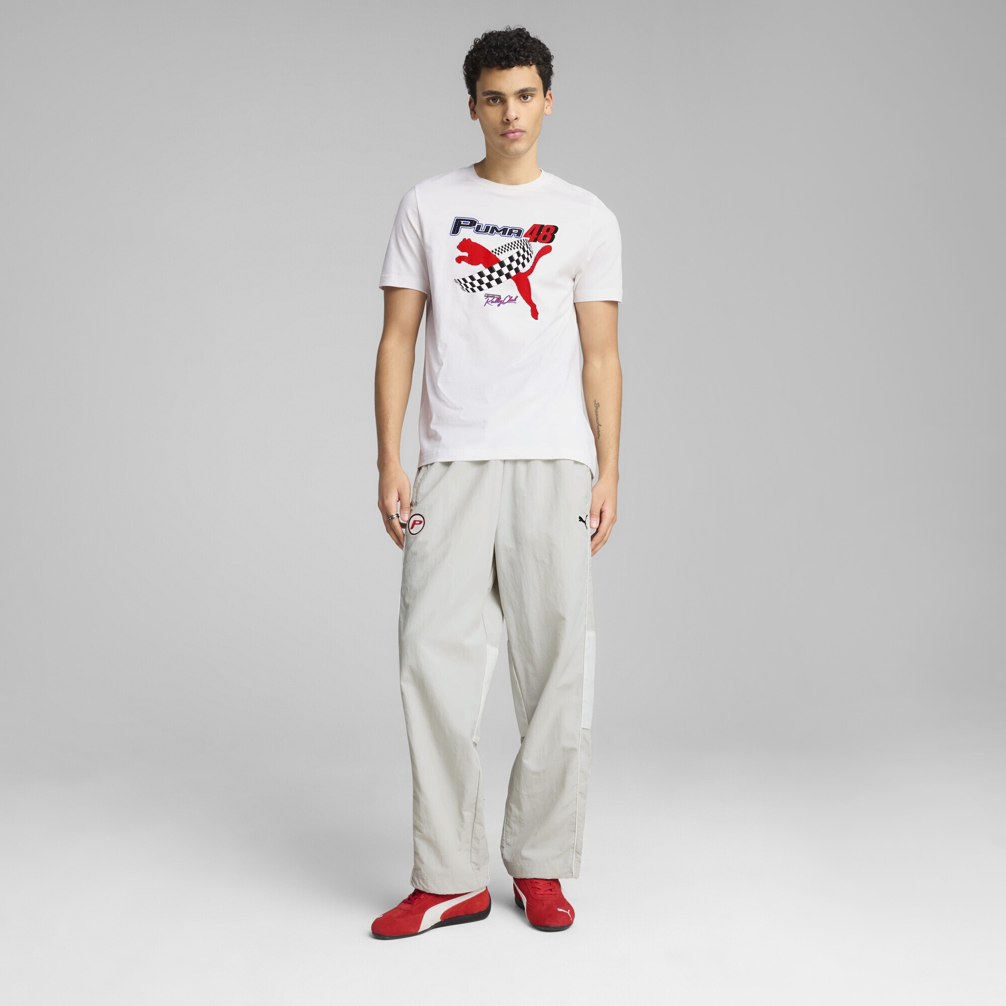 PUMA T-Shirt »GRAPHICS PUMA Moto T-Shirt Herren«