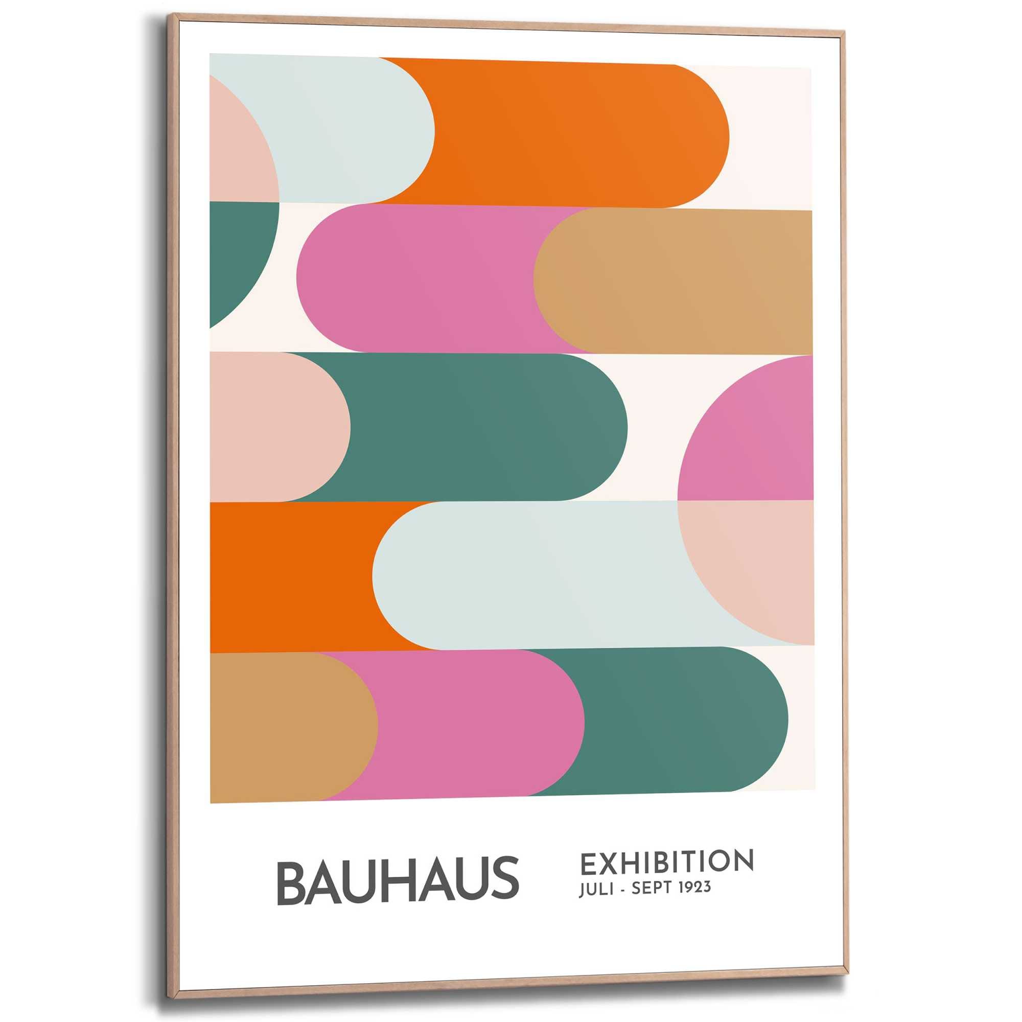 Reinders Poster "Bauhaus Style", Wohnzimmer - Exhibition - Mehrfarbig - MDF günstig online kaufen