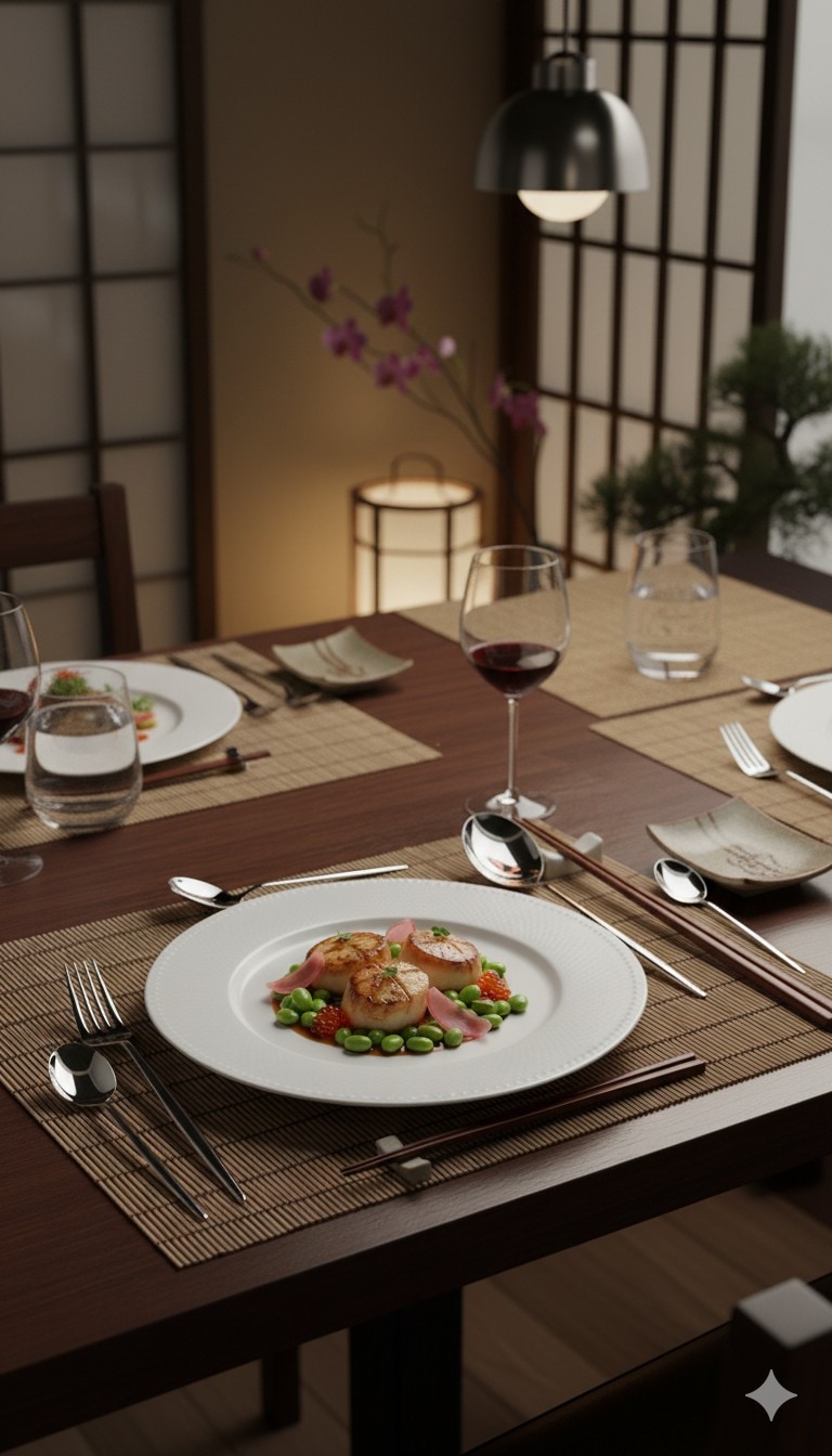 Picard & Wielpütz Solingen Besteck-Set »Lotus, wahlweise als 24-, 30- oder 60-teiliges Set erhältlich«