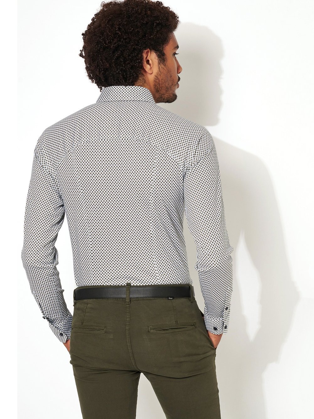 DESOTO Langarmhemd "Jerseyhemd Casual Kent langarm" Flexibler Stretch, mit günstig online kaufen