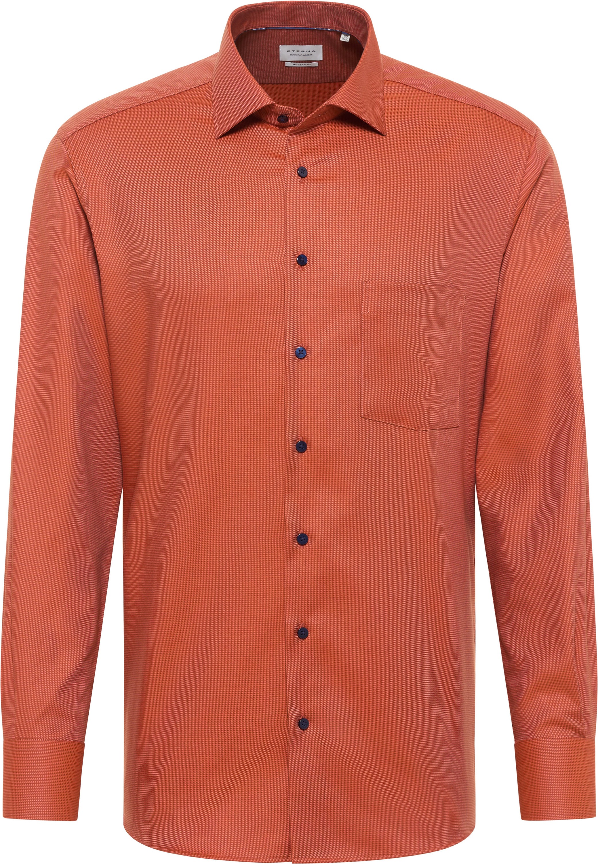 Eterna Langarmhemd »MODERN FIT« NON IRON (bügelfrei)