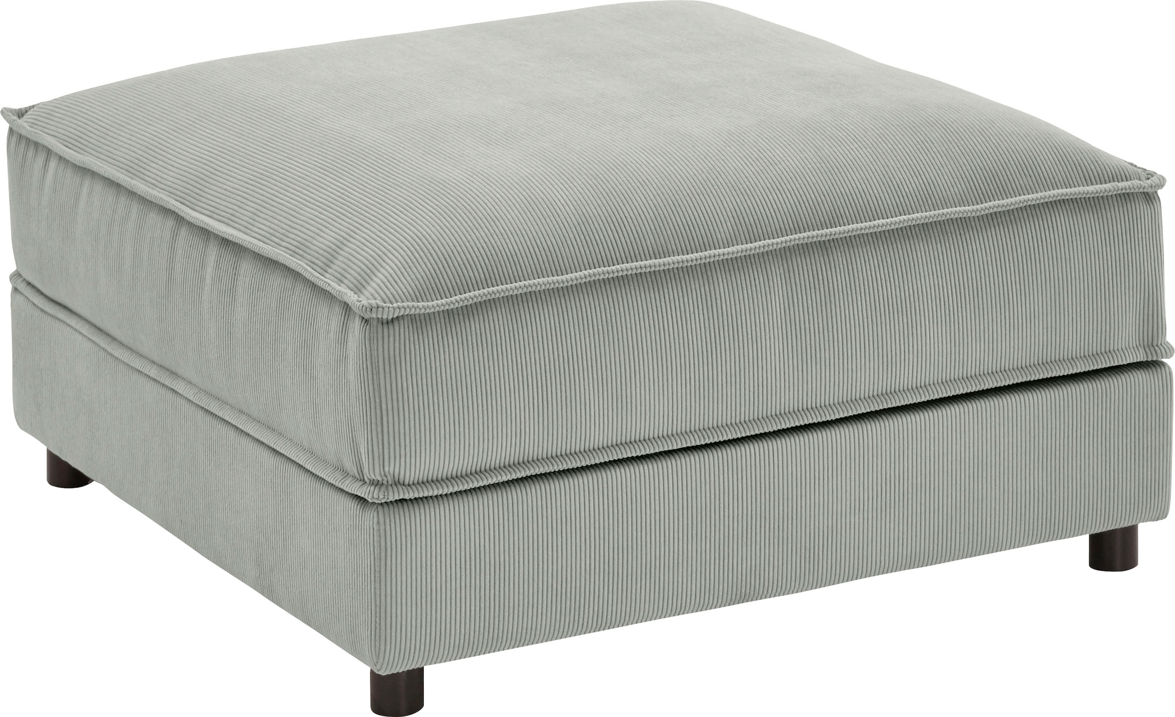 ATLANTIC home collection Hocker »Valan« su Cord-Bezug frei stel...