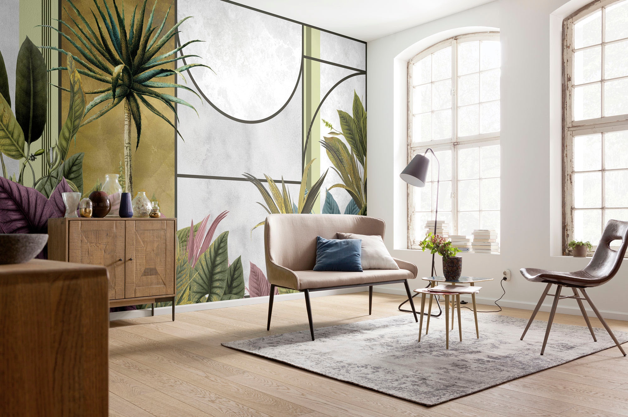 Komar Vliestapete »Digitaldruck Vlies - Timeless Temple - Größe 400 x 250 cm«, bedruckt, Wohnzimmer, Schlafzimmer