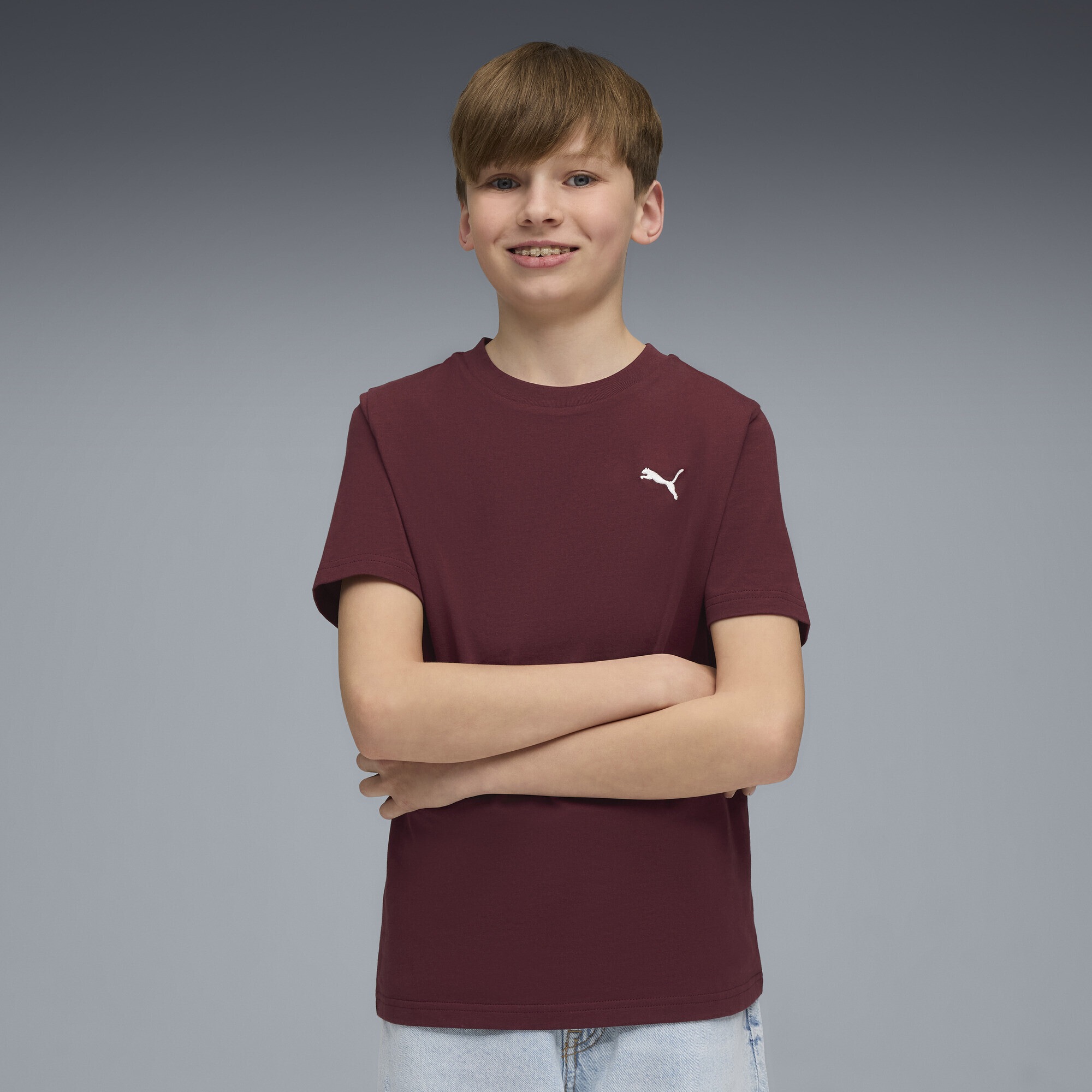 PUMA T-Shirt »WARDROBE ESS T-Shirt Jungen«