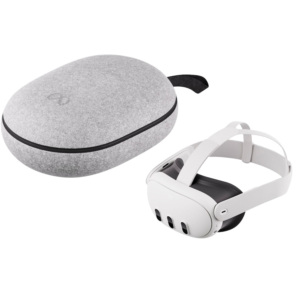 Meta Virtual-Reality-Brille »Quest 3 128 GB + Tragetasche«