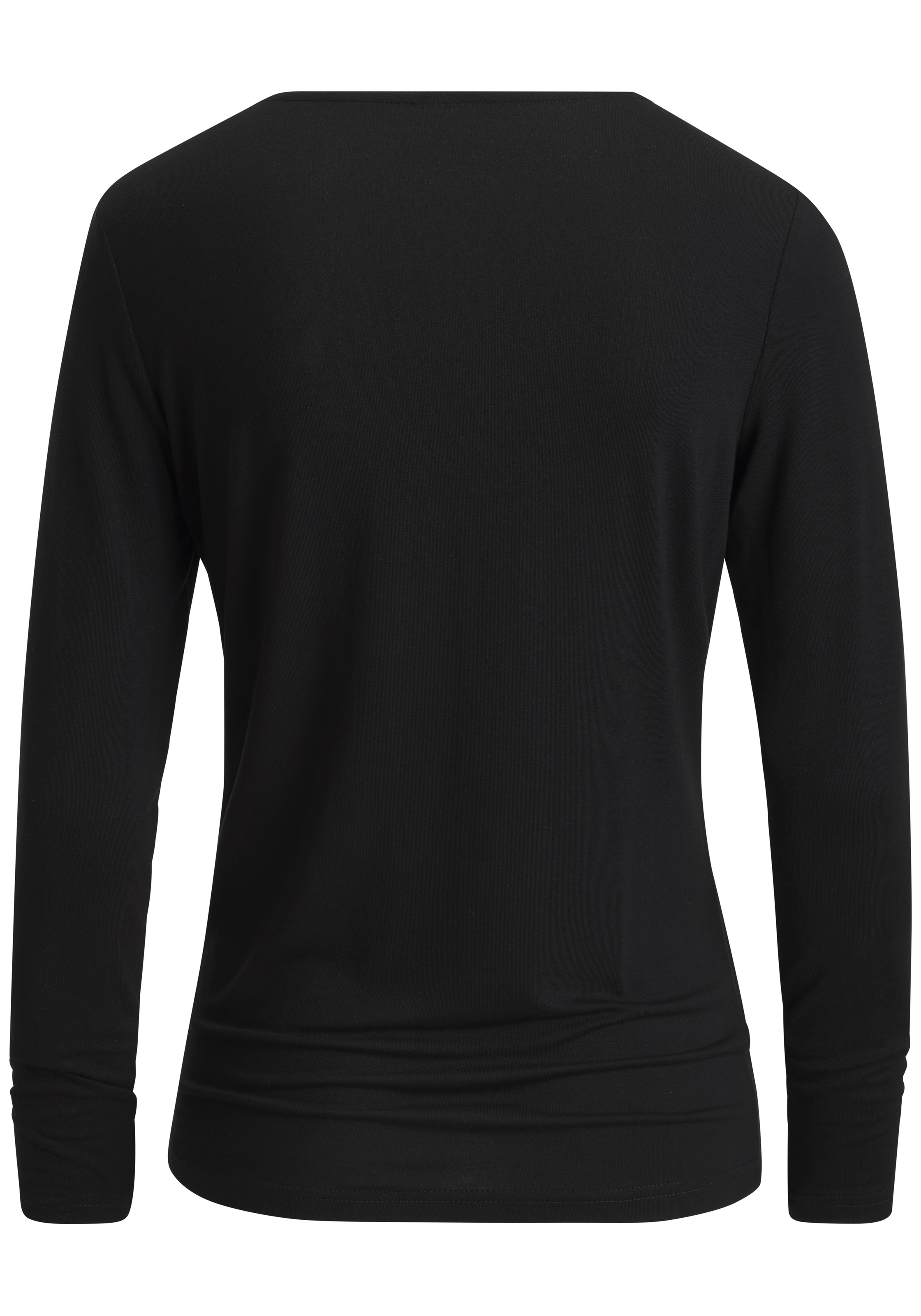 LASCANA Langarmshirt "mit Spitze" aus angenehmer Viskose-Qualität günstig online kaufen